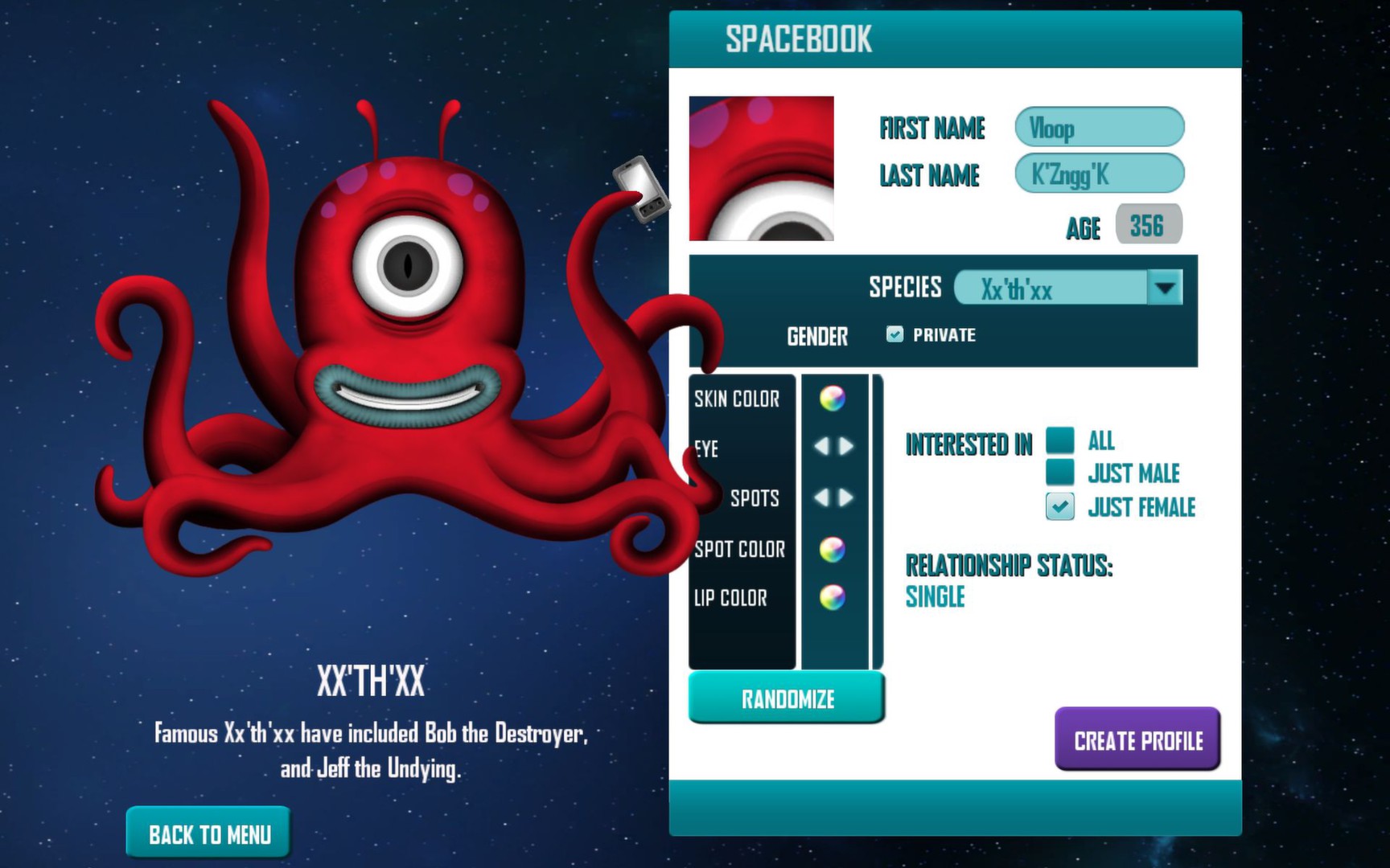 Скриншот: Redshirt