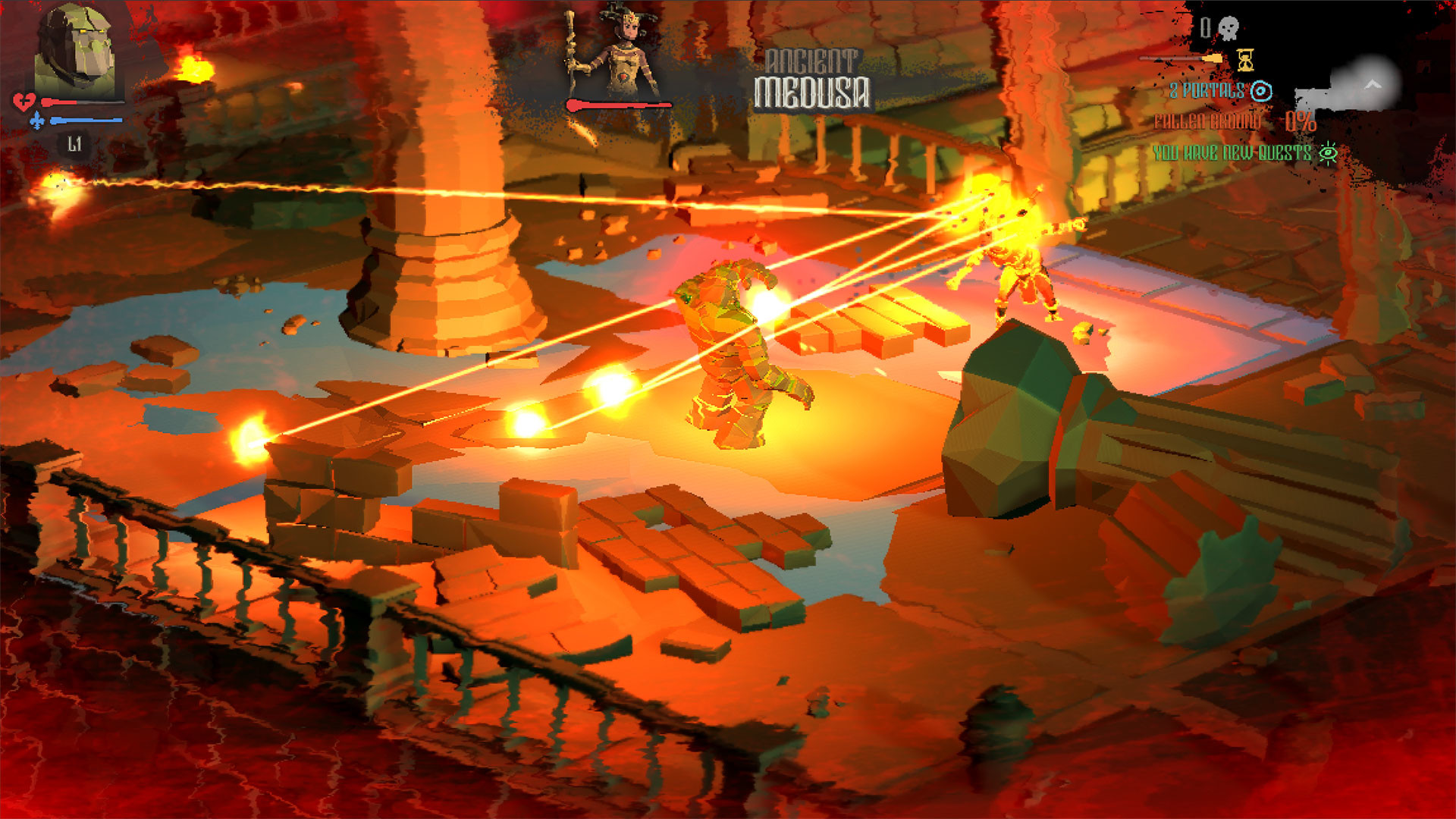 Скриншот: Crumbling World