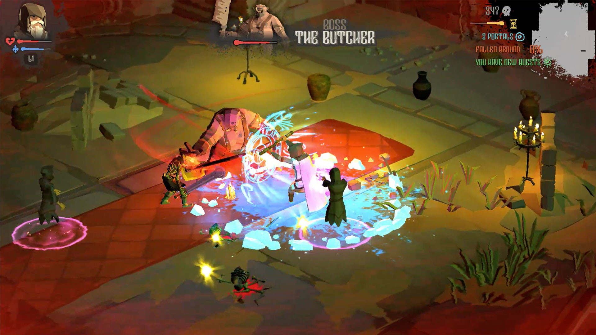 Скриншот: Crumbling World