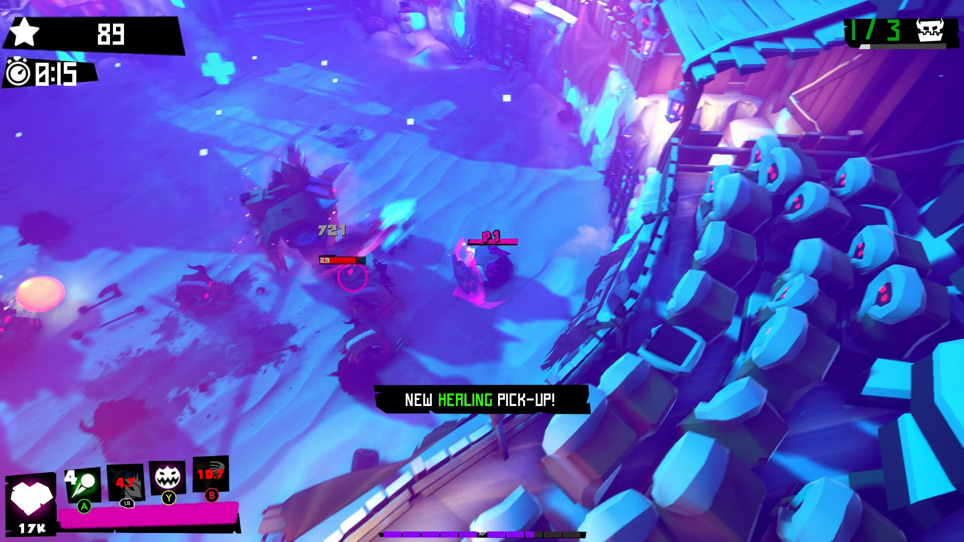 Скриншот: Cubers: Arena