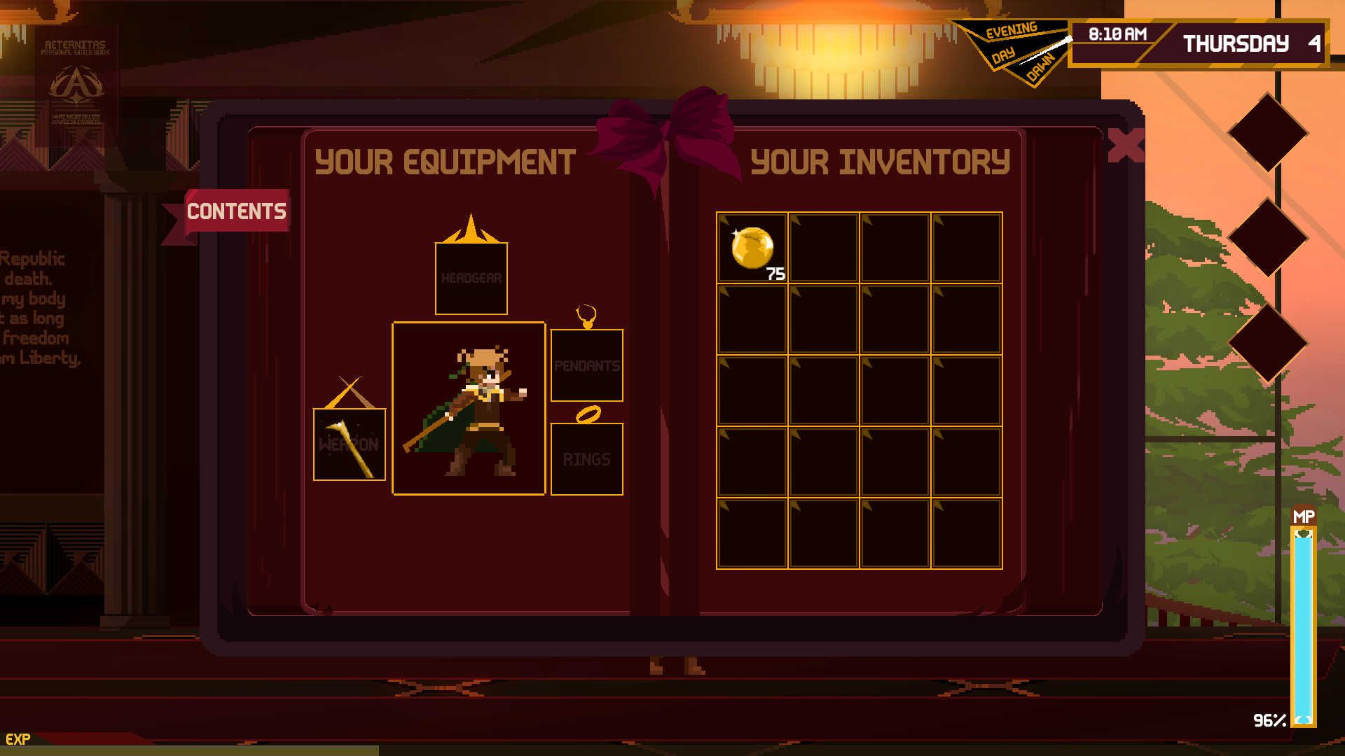 Скриншот: AETERNITAS