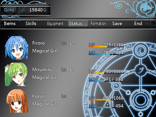 Скриншот: The Adventure of Magical Girl