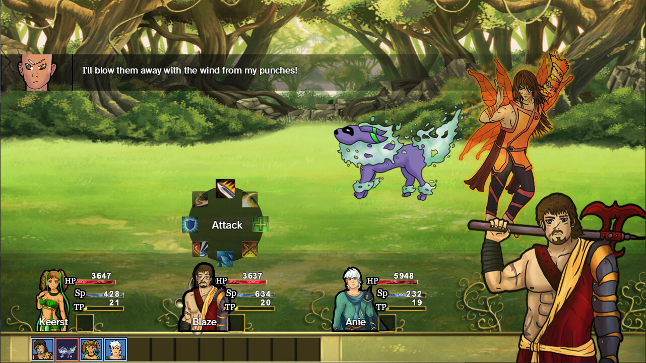 Скриншот: Spriters, Hopes Blooming Dawn