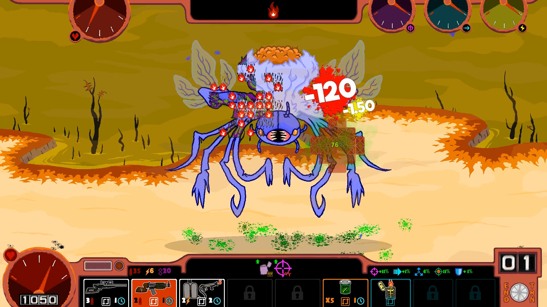 Скриншот: OUTTA GAS