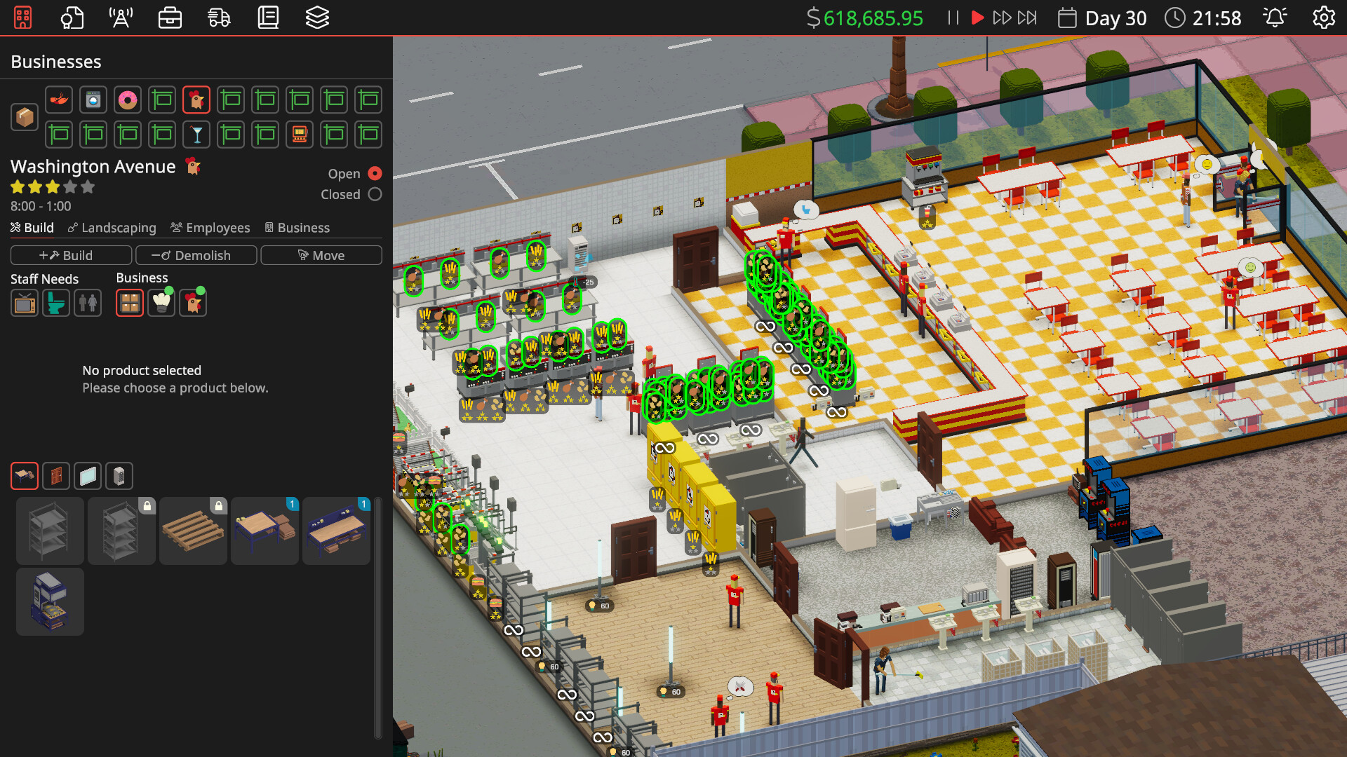 Скриншот: Definitely Not Fried Chicken