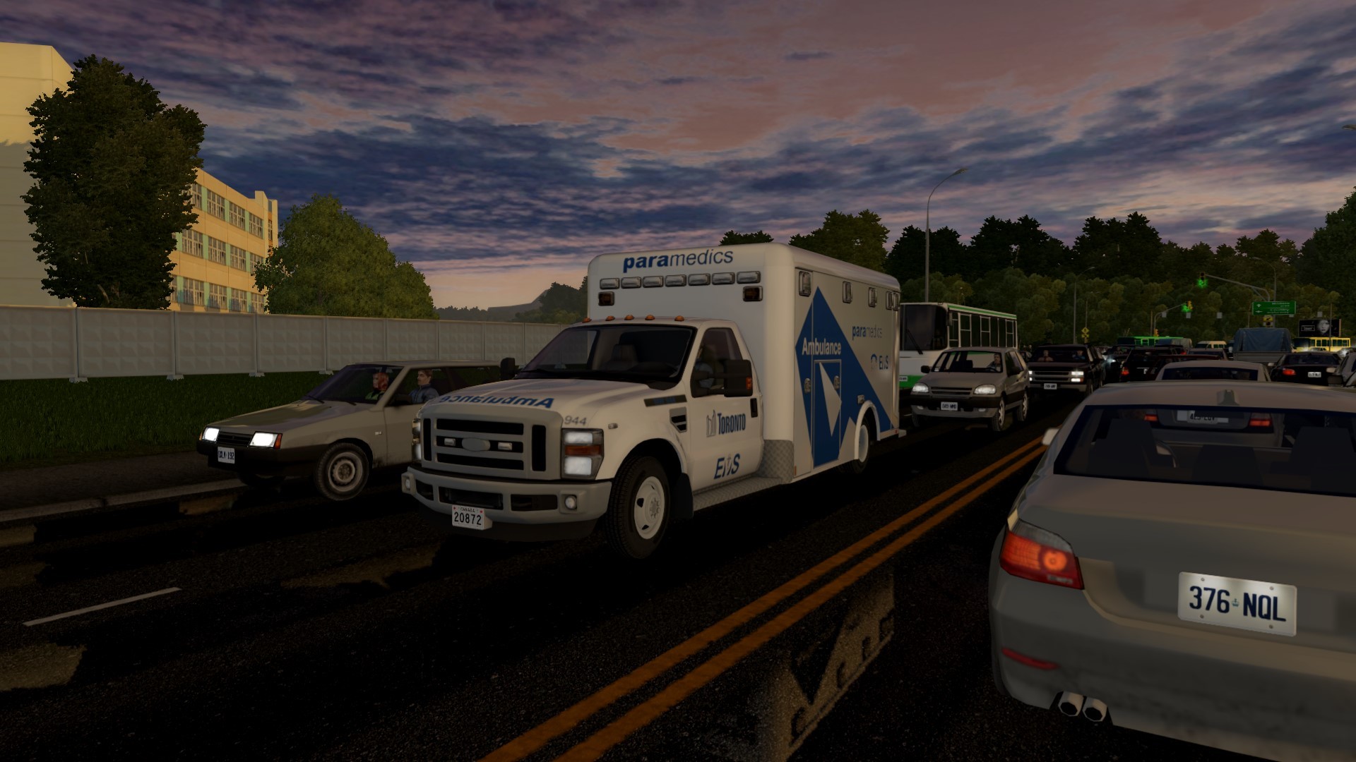 Скриншот: City Car Driving