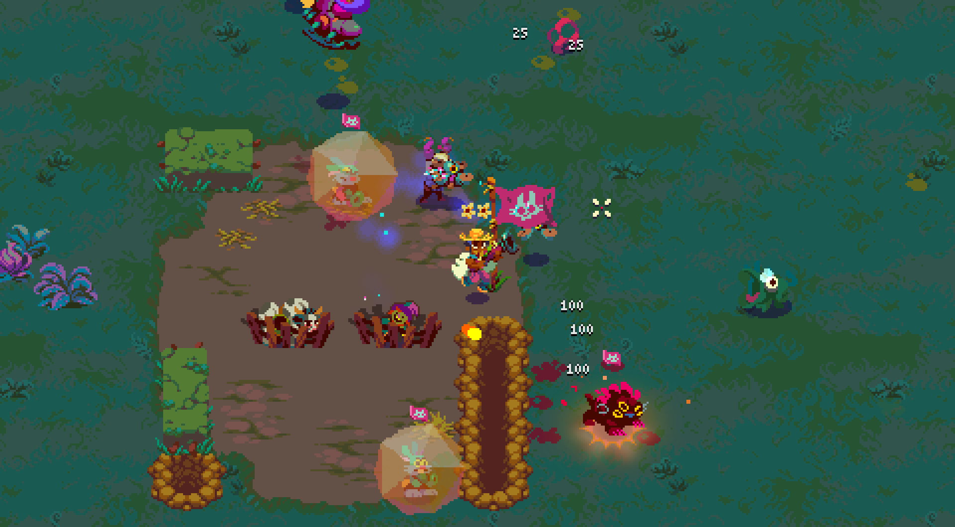 Скриншот: Atomicrops