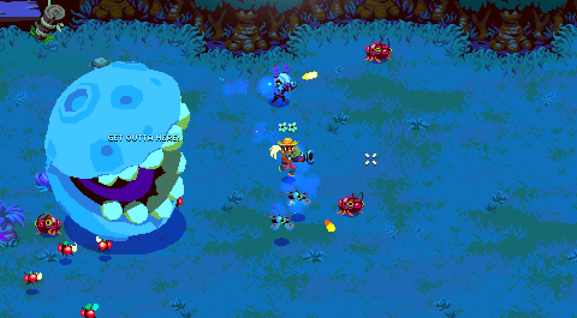 Скриншот: Atomicrops