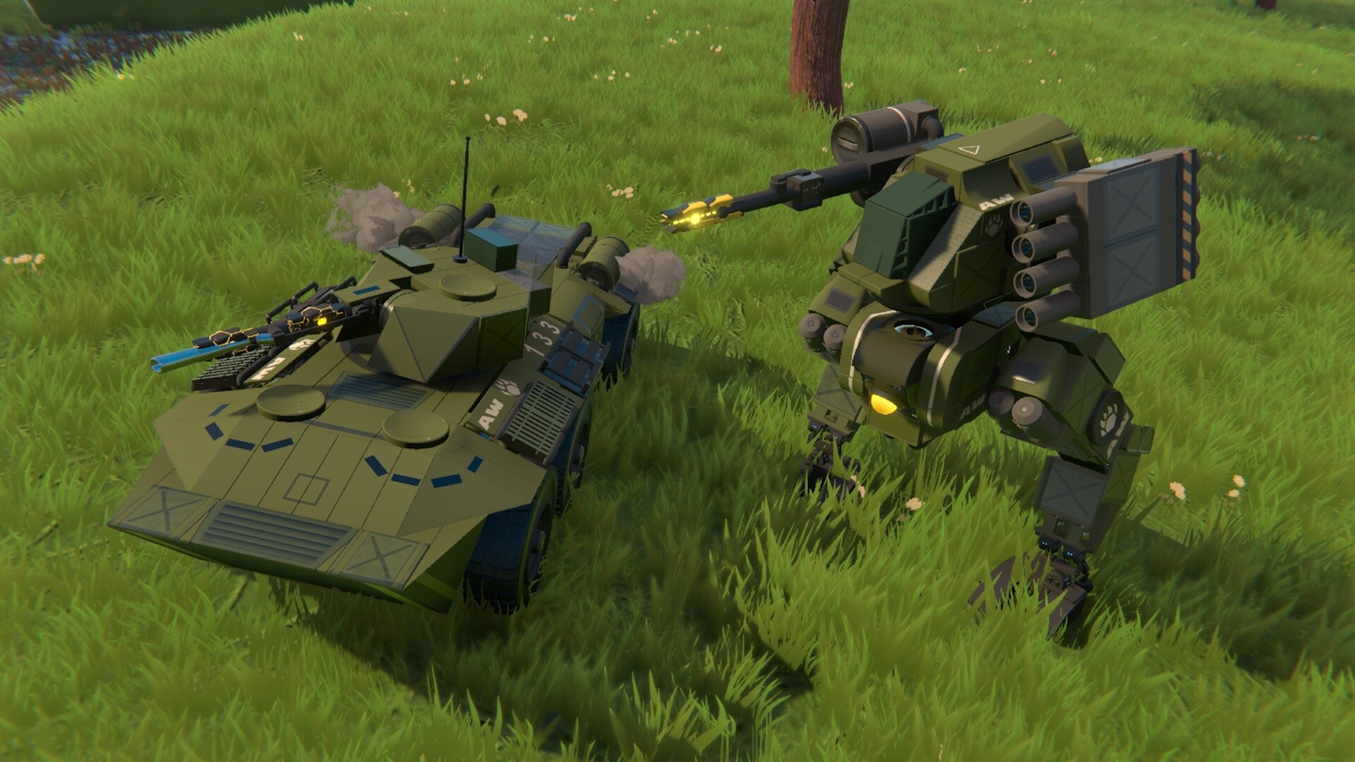 Скриншот: Trailmakers