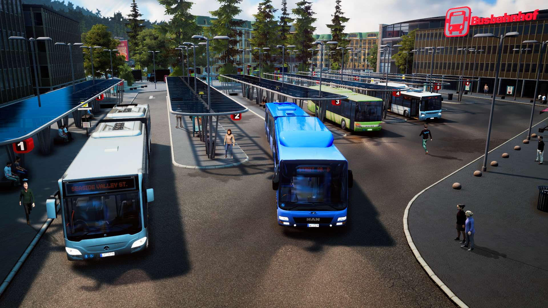 Скриншот: Bus Simulator 18