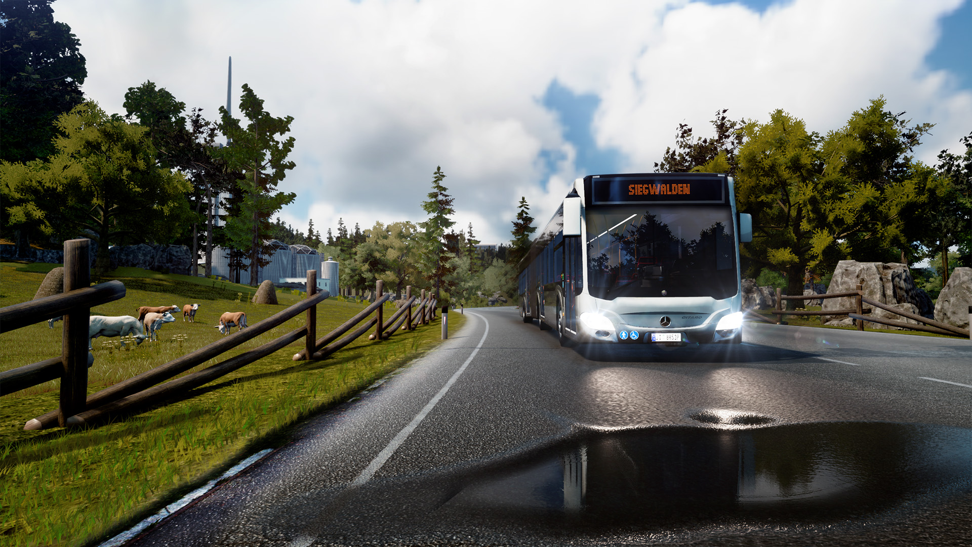 Скриншот: Bus Simulator 18
