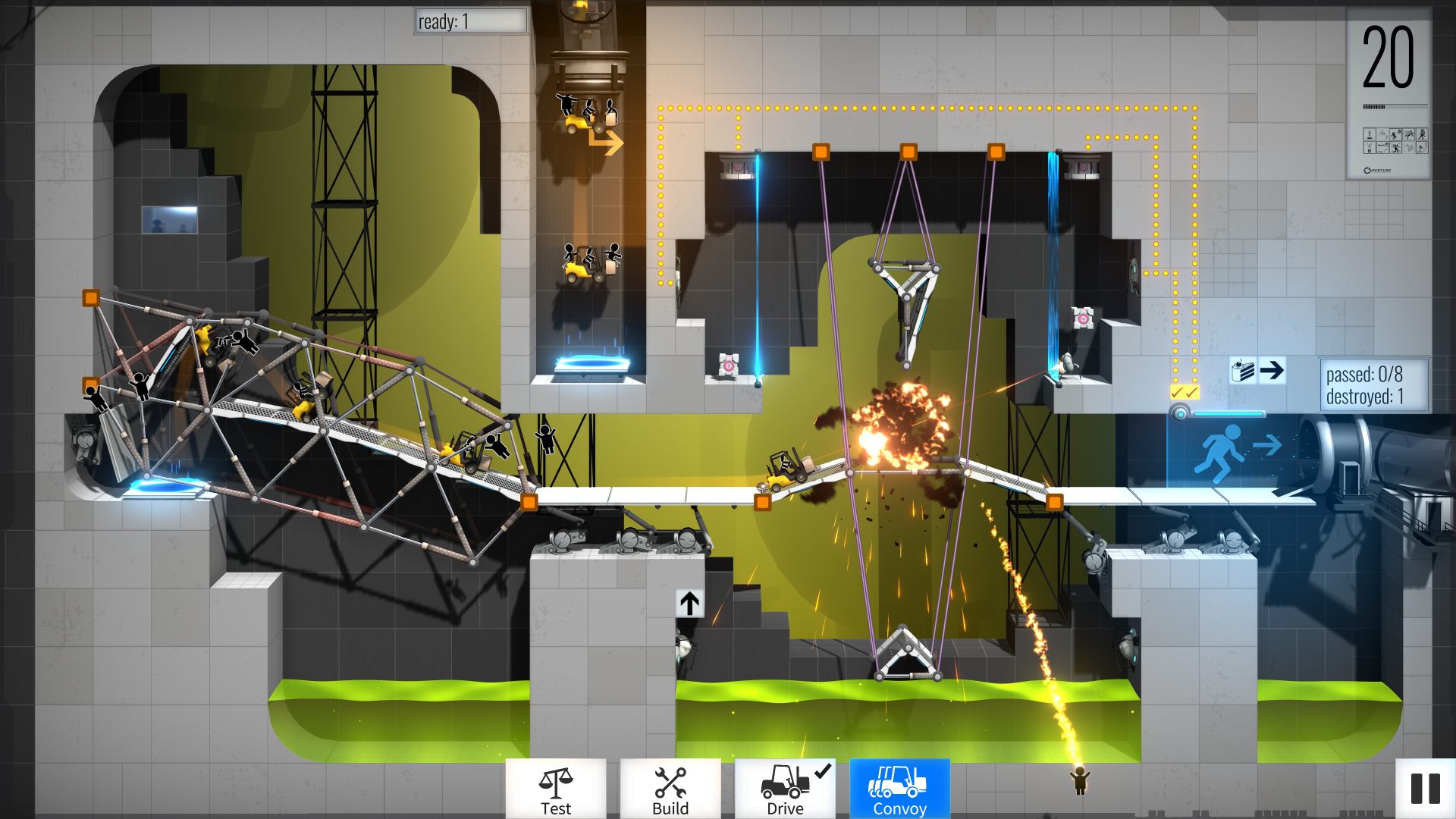 Скриншот 6: Bridge Constructor Portal
