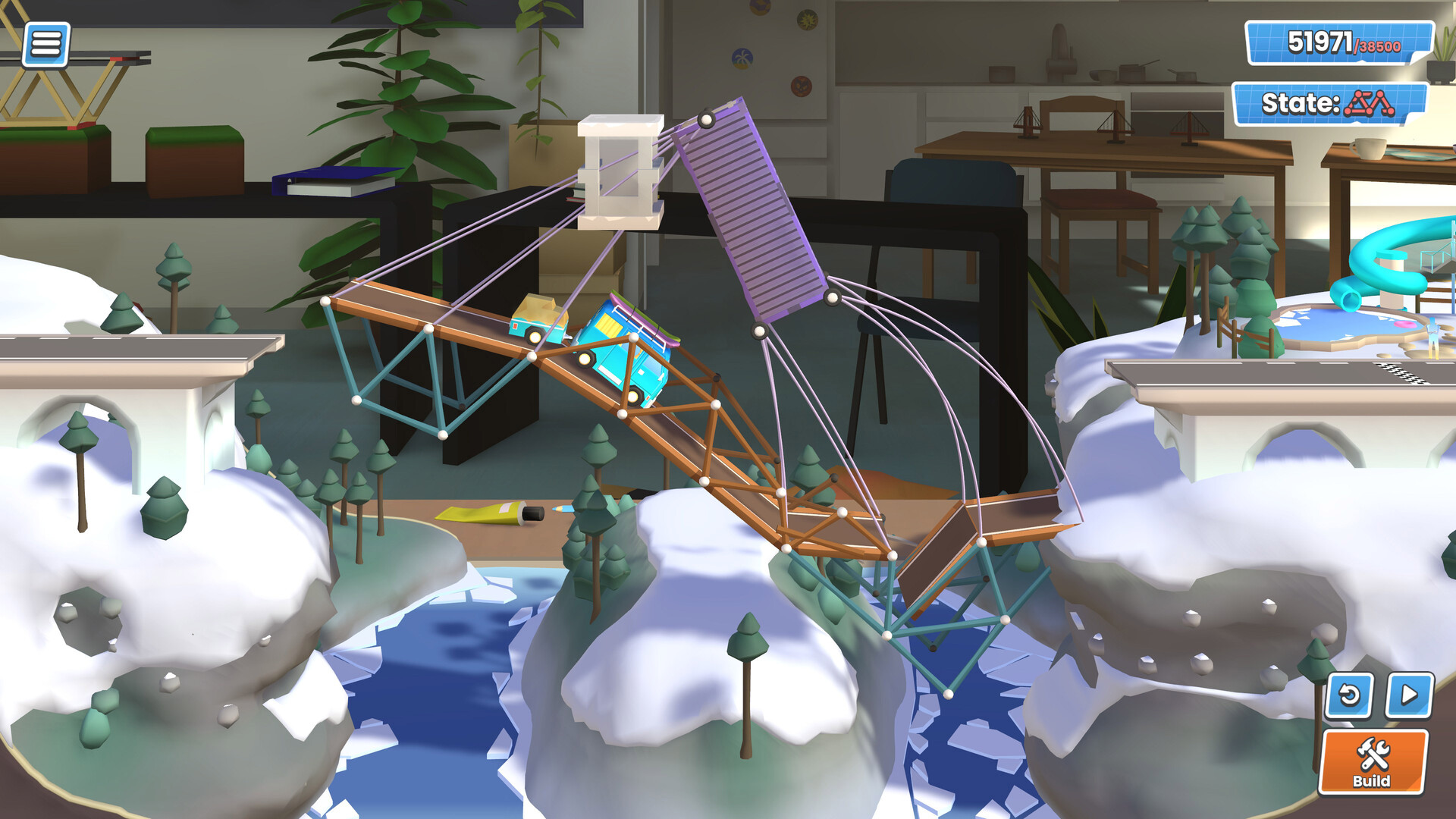 Скриншот: Bridge Constructor Studio