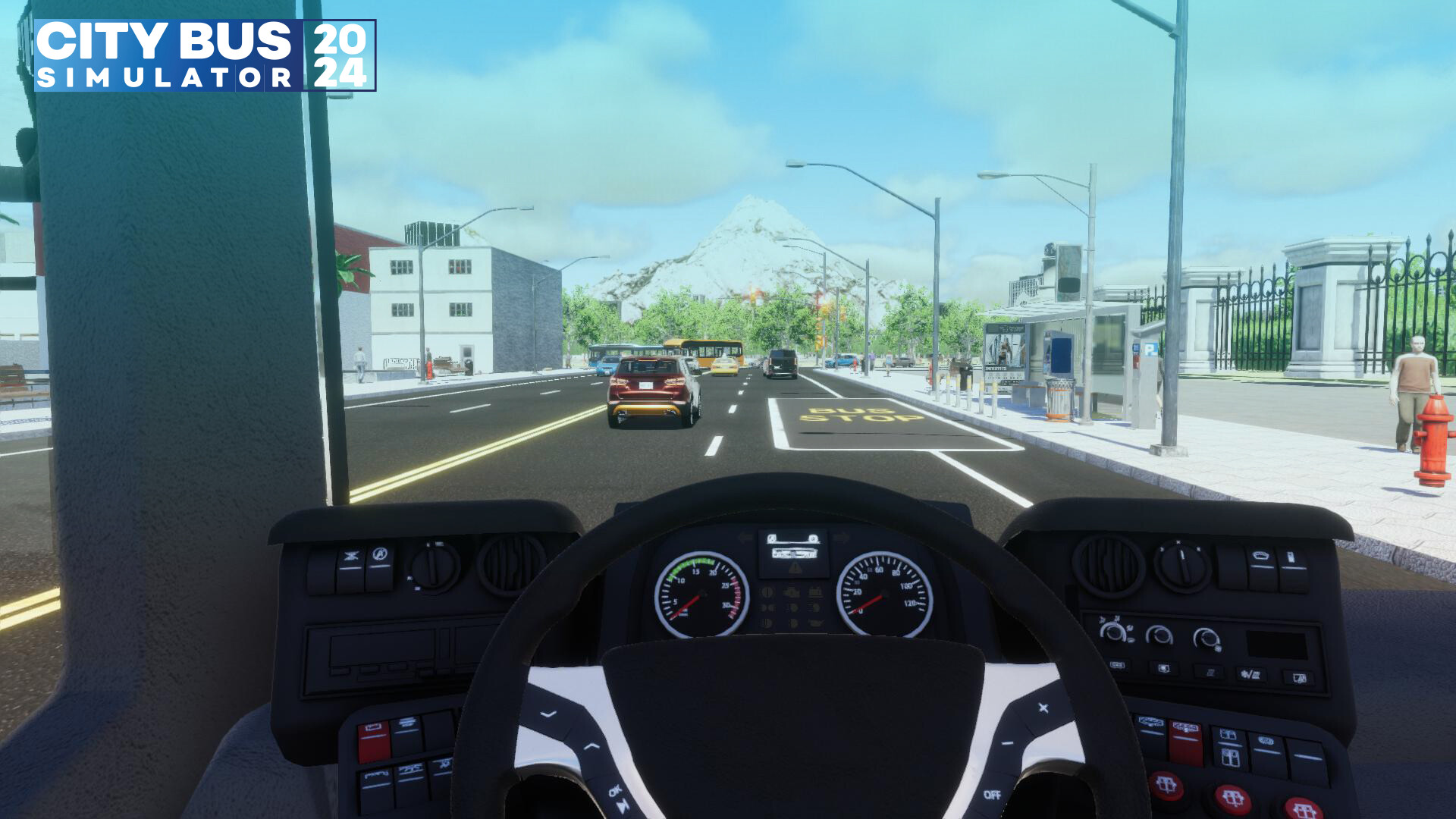 Скриншот: City Bus Simulator 2024