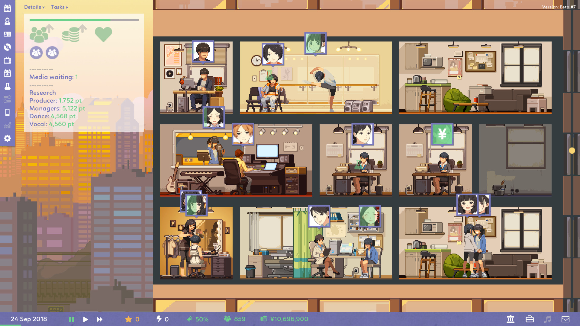 Скриншот: Idol Manager