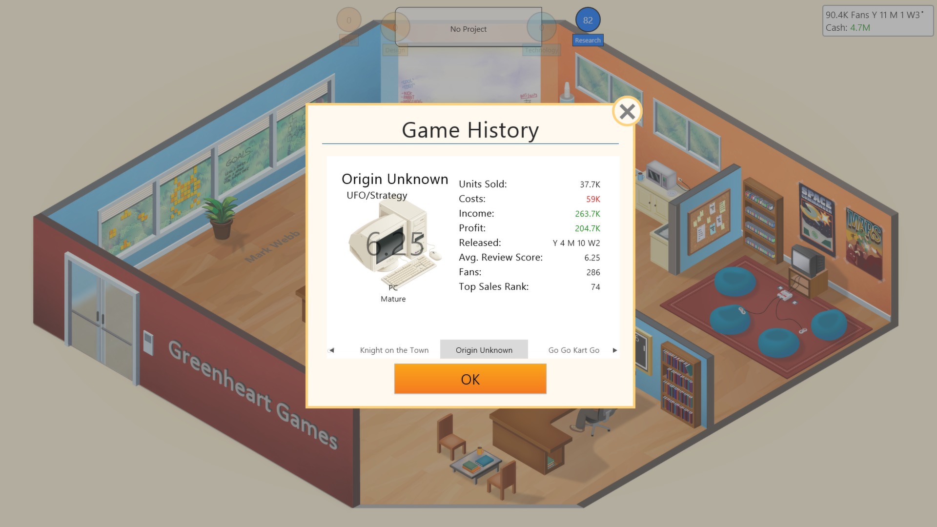 Скриншот 6: Game Dev Tycoon