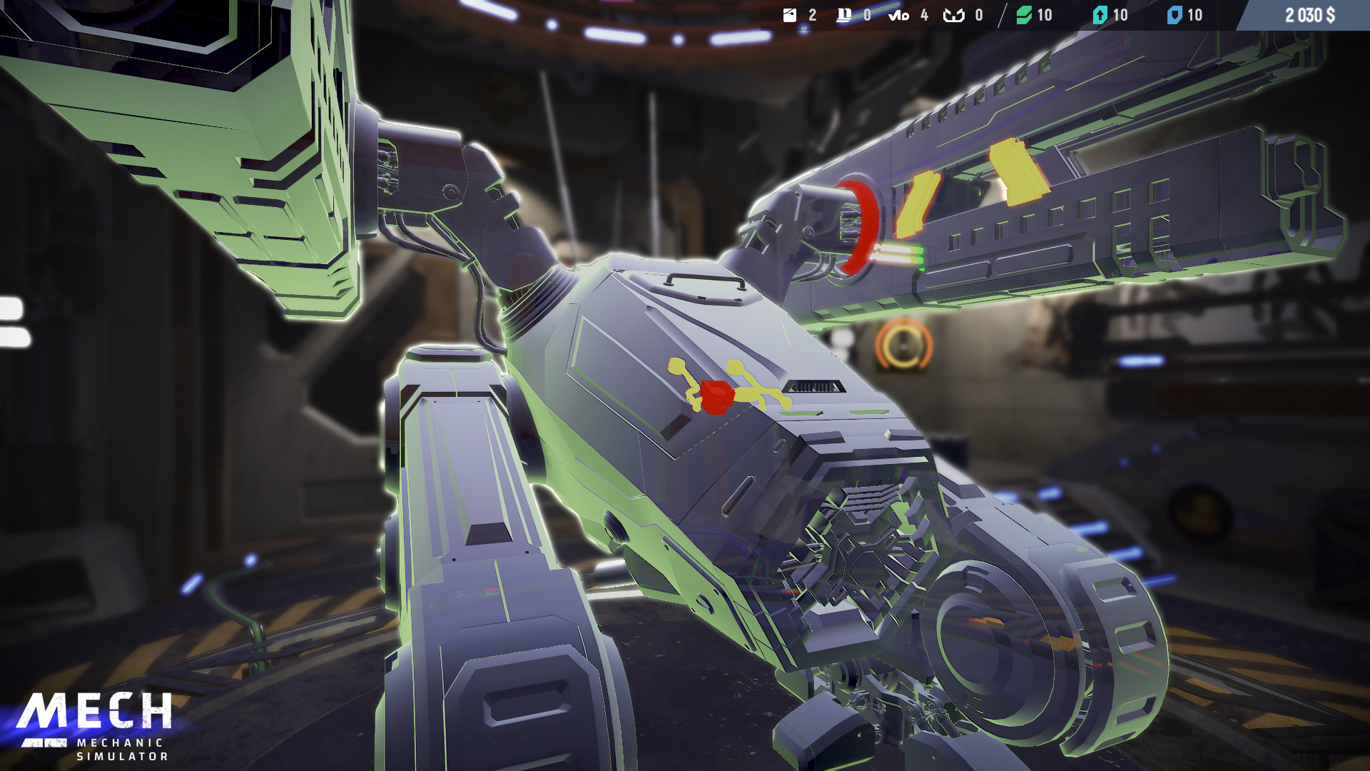 Скриншот: Mech Mechanic Simulator