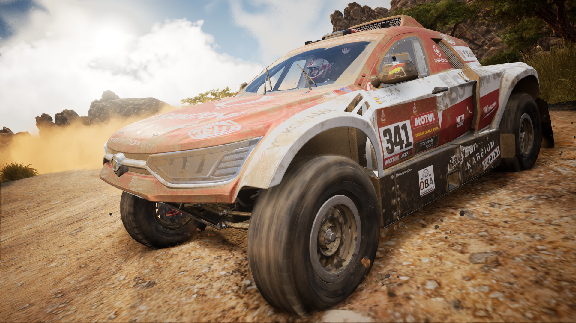 Скриншот: Dakar Desert Rally