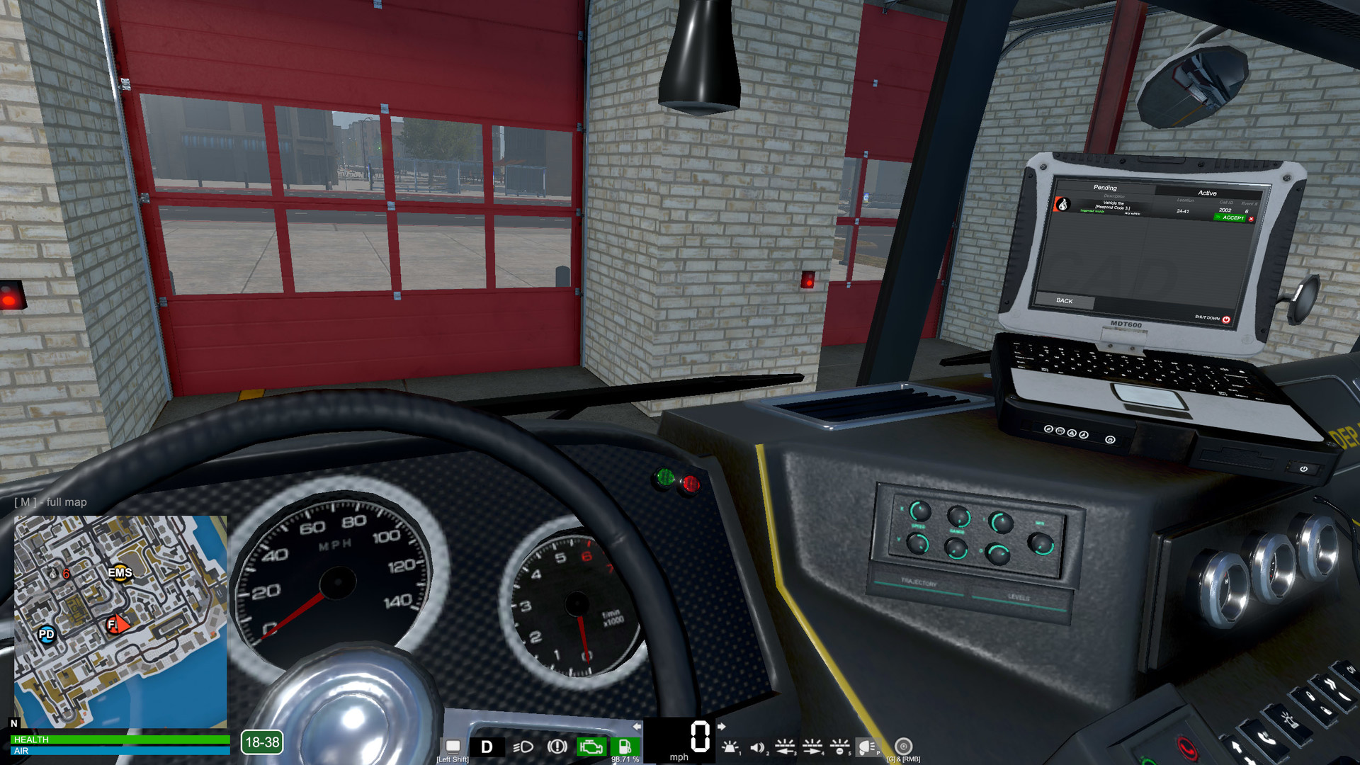Скриншот 19: Flashing Lights - Police, Firefighting, Emergency Services (EMS) Simulator