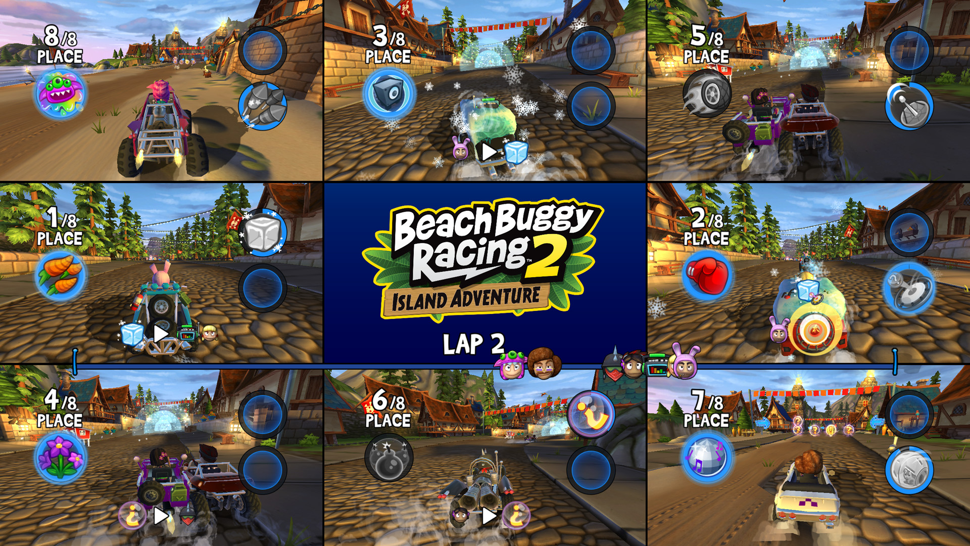 Скриншот: Beach Buggy Racing 2: Island Adventure