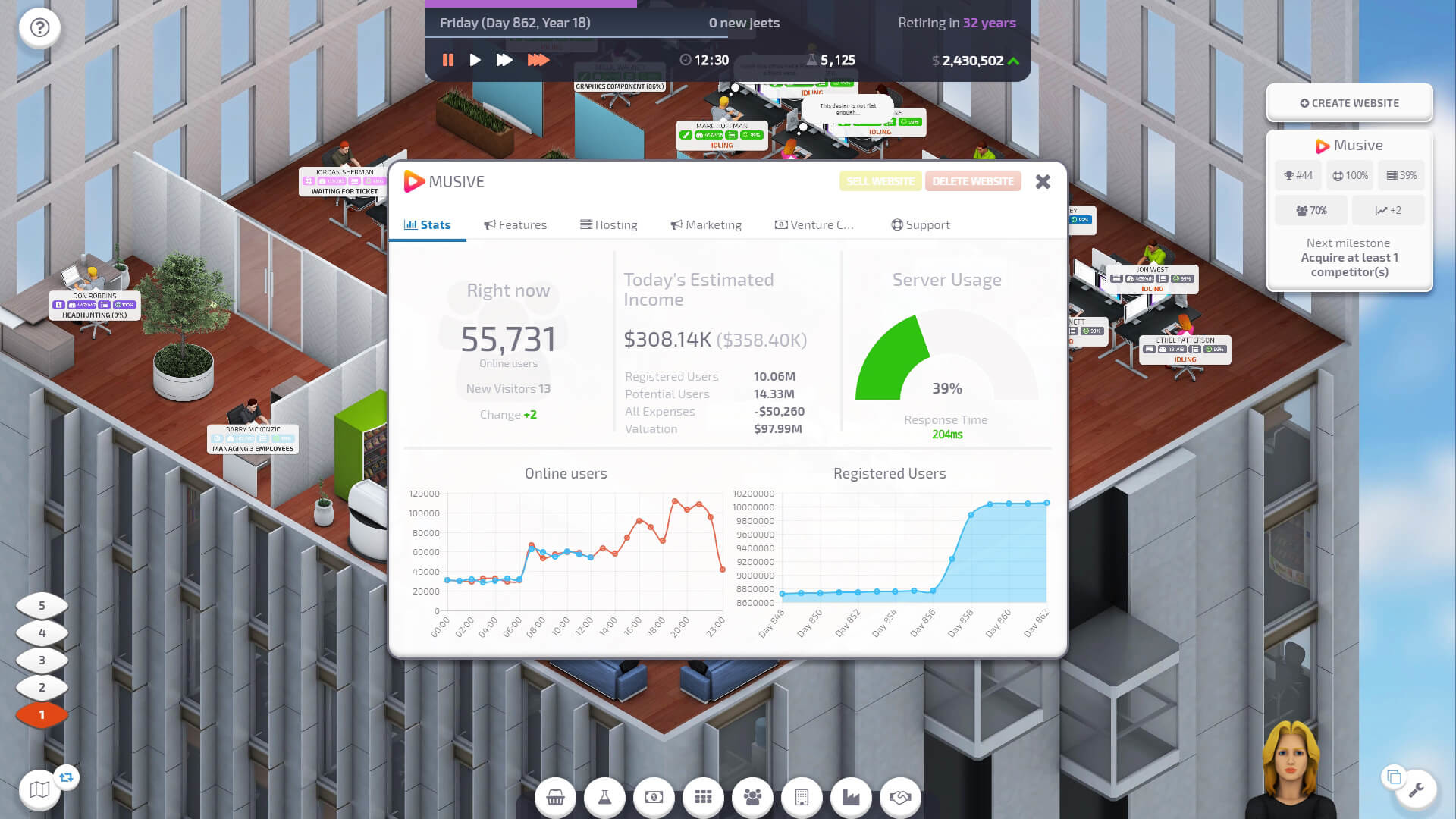 Скриншот: Startup Company