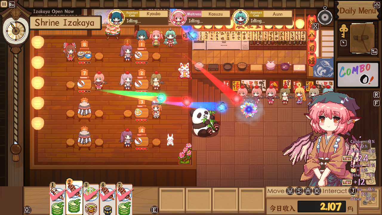 Скриншот 12: Touhou Mystia's Izakaya