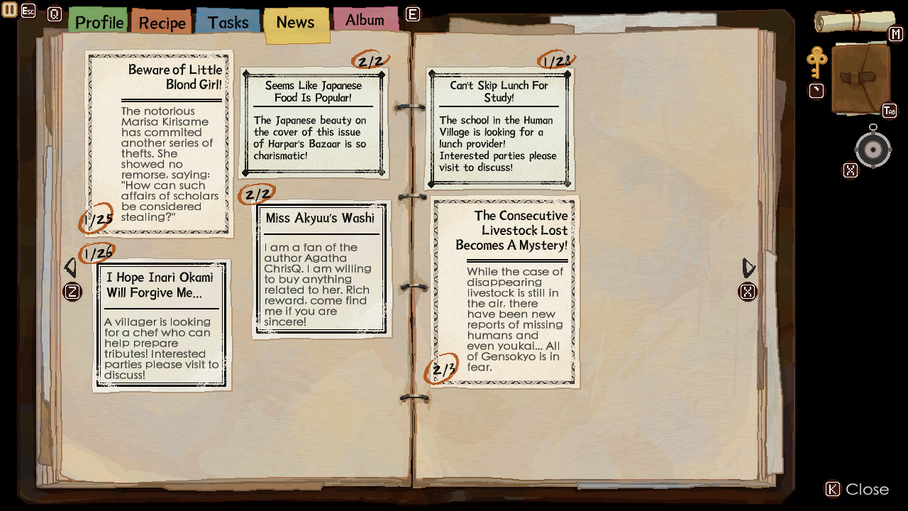 Скриншот 28: Touhou Mystia's Izakaya