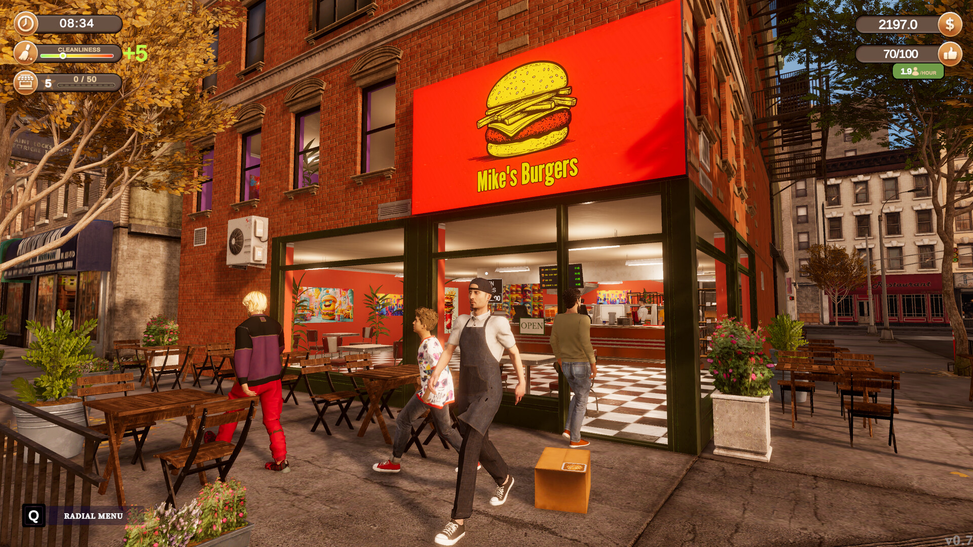 Скриншот: Corner Kitchen Fast Food Simulator
