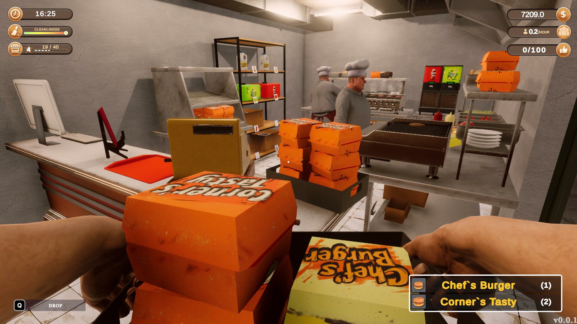Скриншот 9: Corner Kitchen Fast Food Simulator