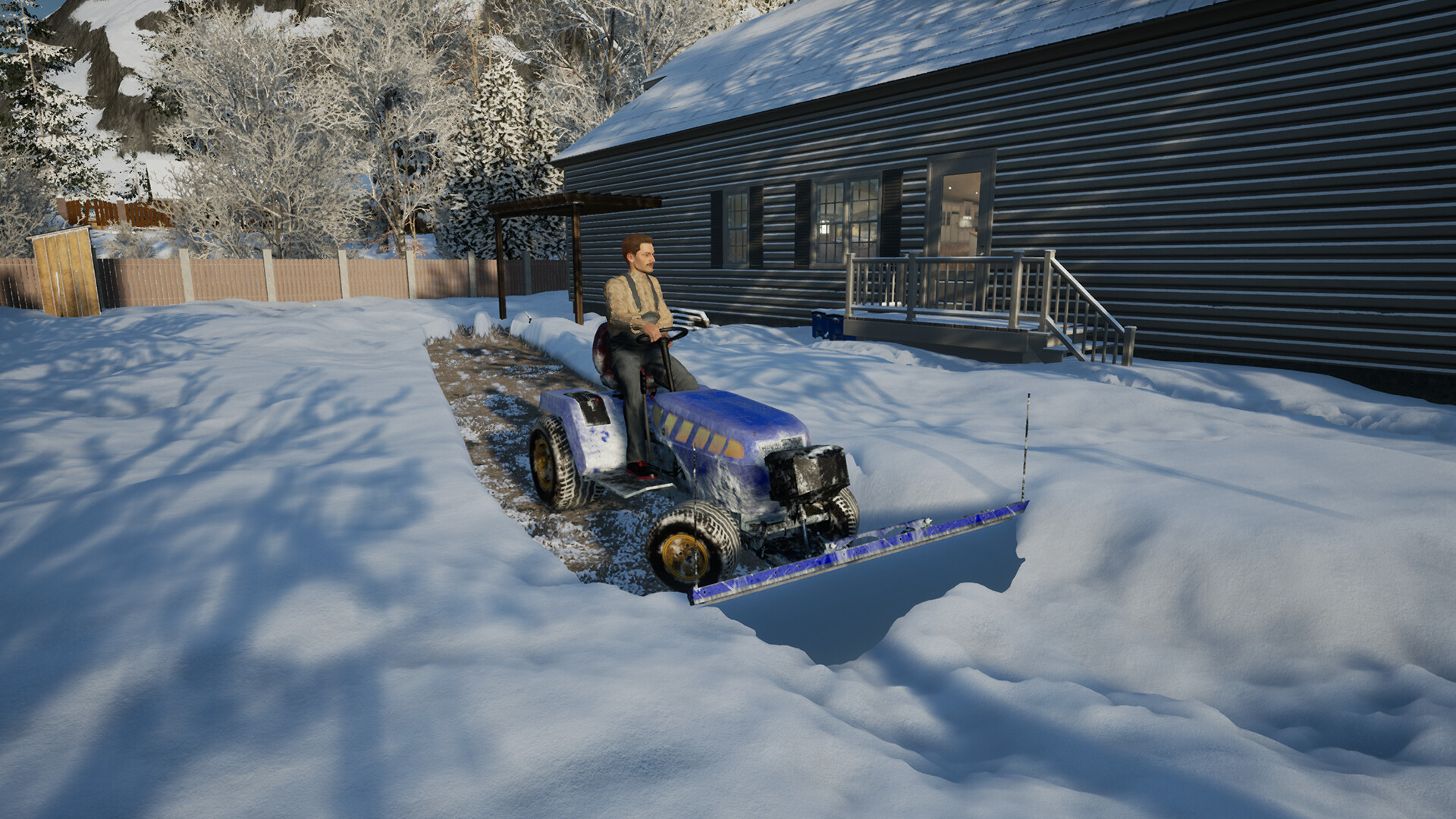 Скриншот: Snow Plowing Simulator