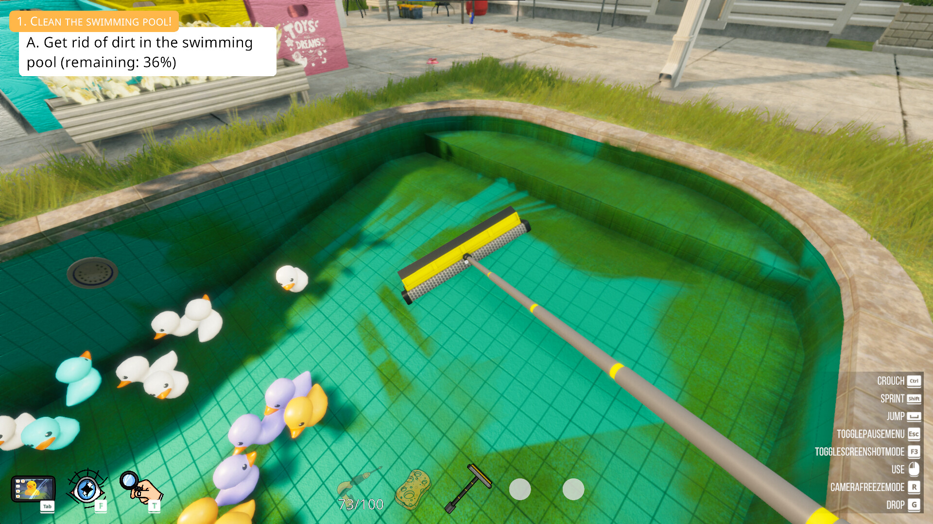 Скриншот 12: Pool Cleaning Simulator