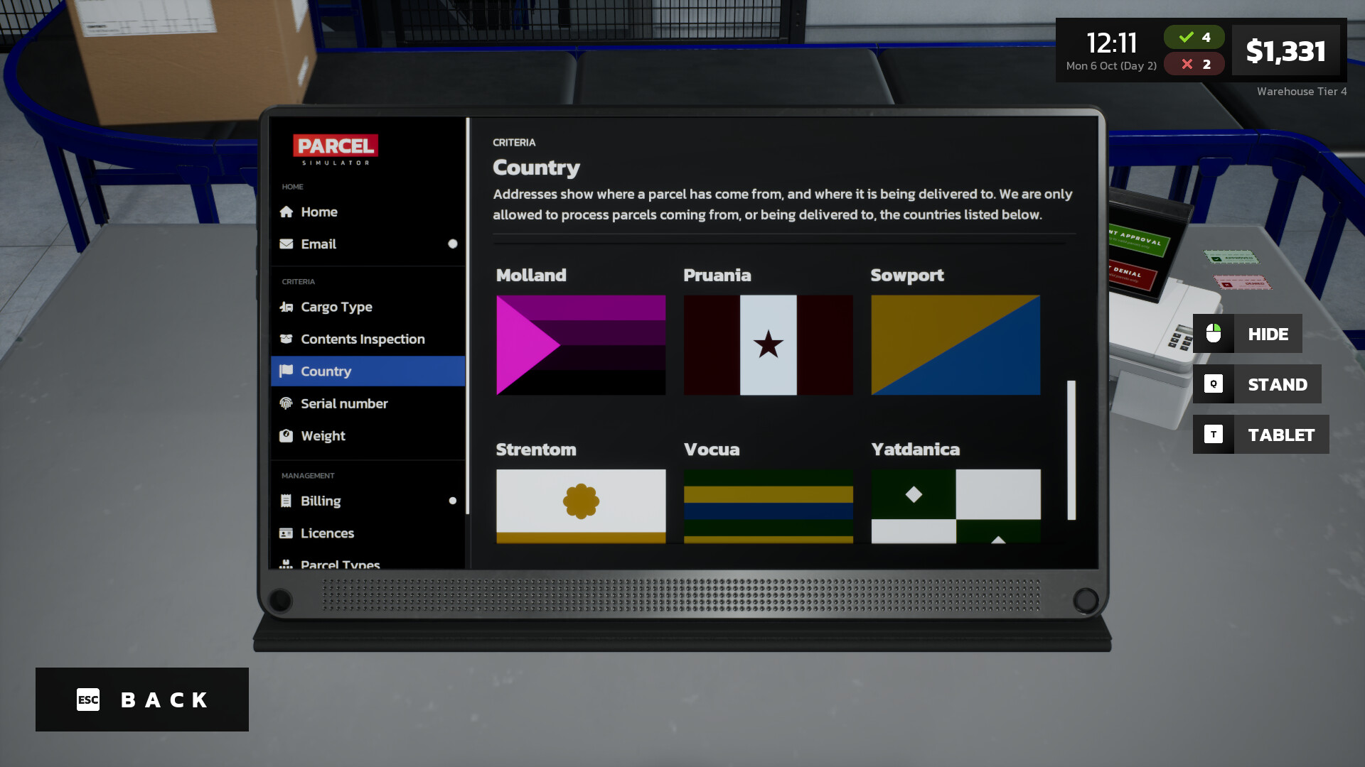 Скриншот 21: Parcel Simulator