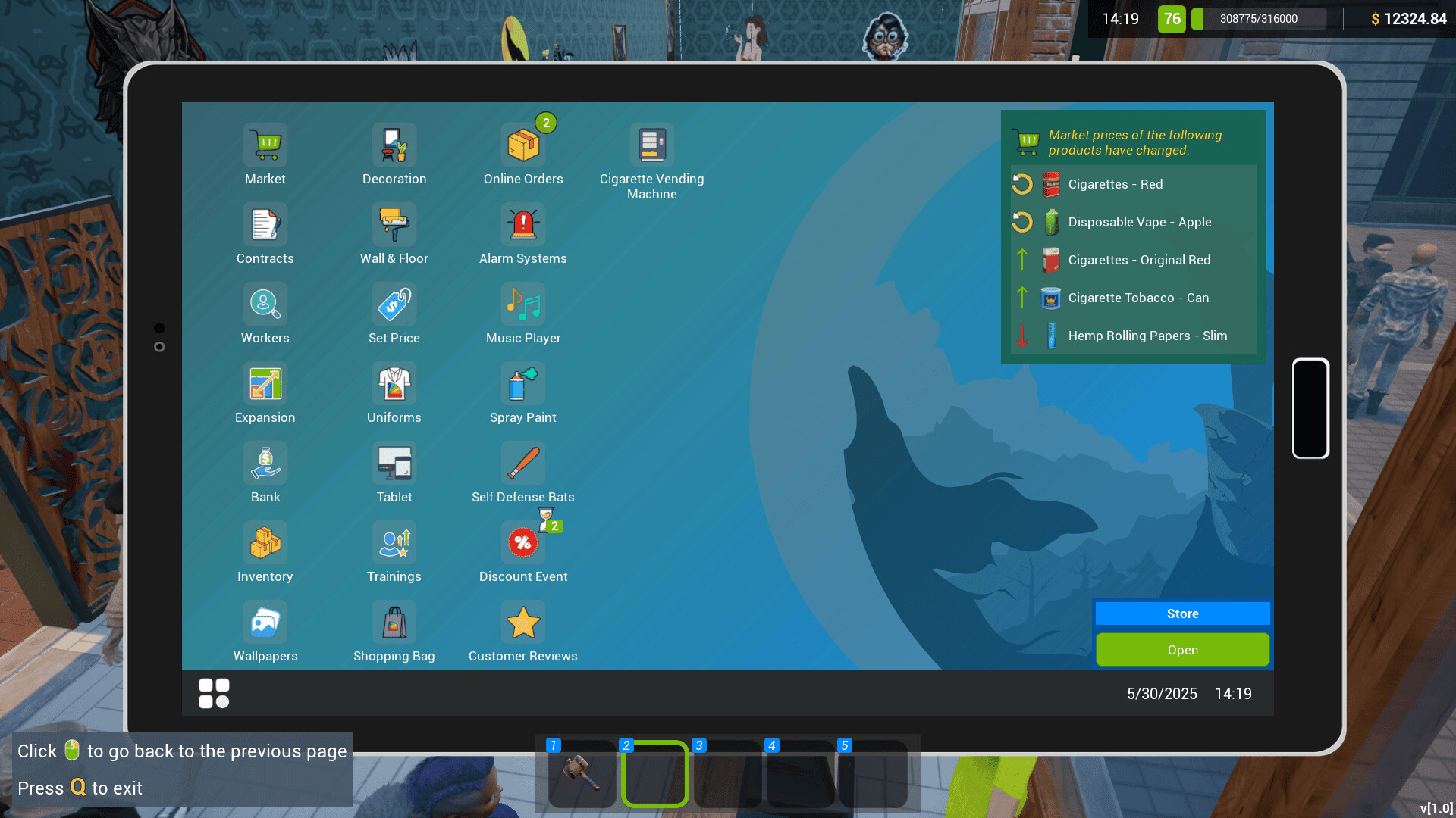 Скриншот 18: Tobacco Shop Simulator
