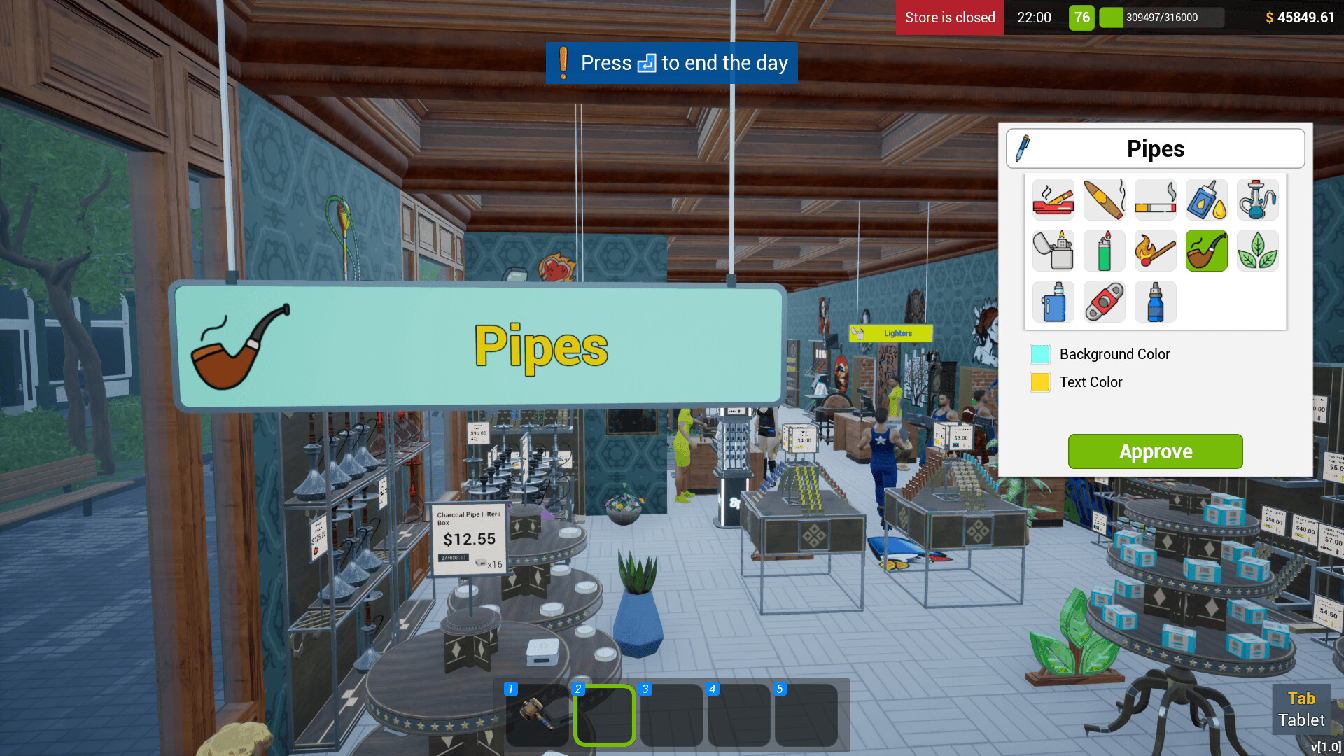 Скриншот 24: Tobacco Shop Simulator