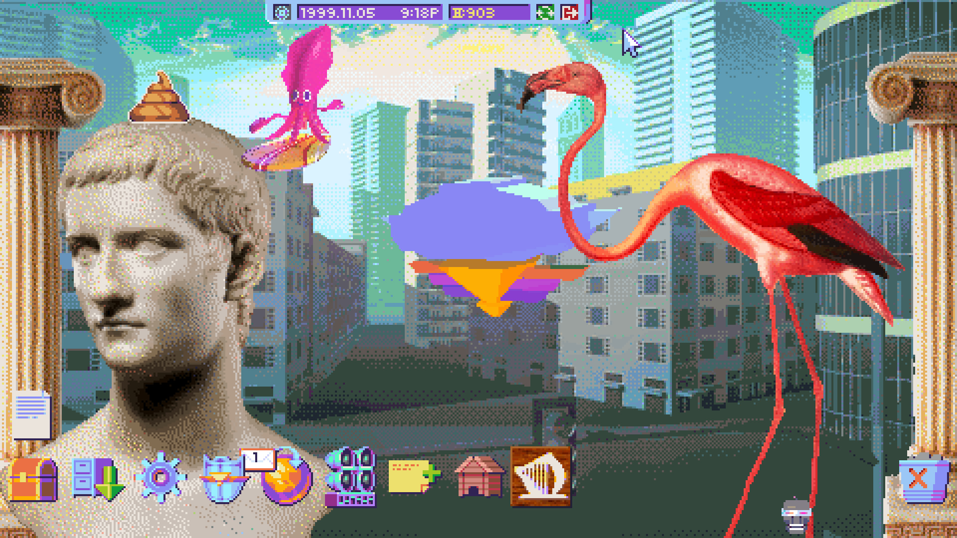 Скриншот: Hypnospace Outlaw