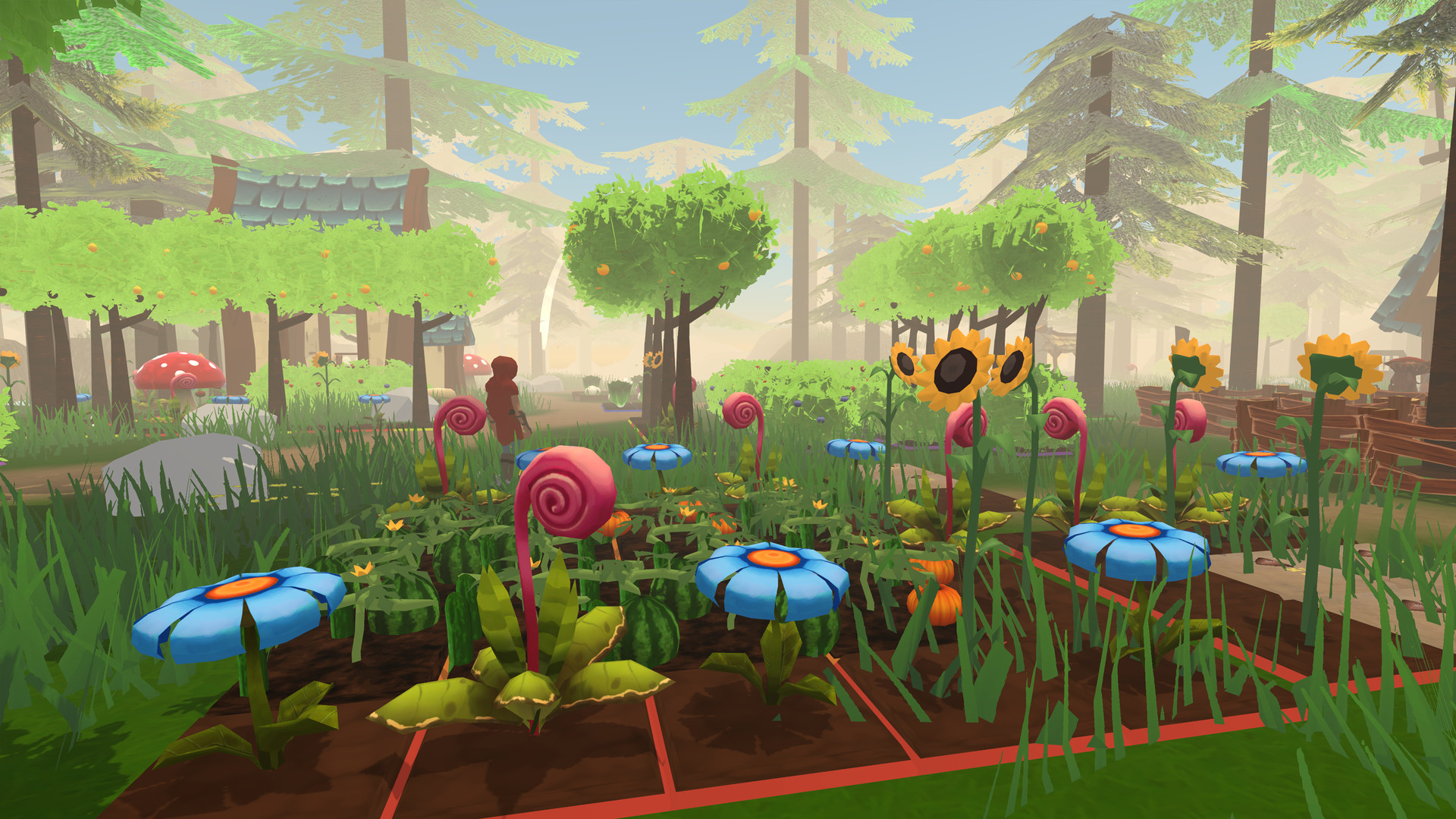 Скриншот: Forest Farm