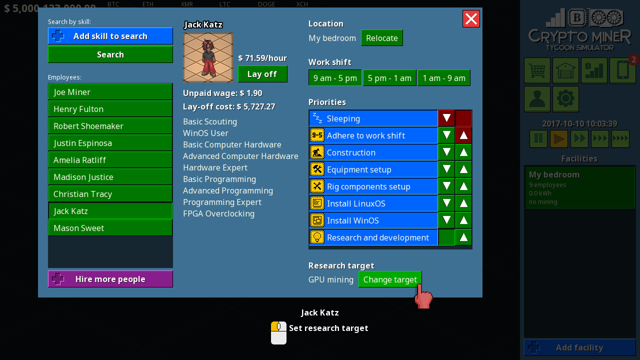Скриншот 6: Crypto Miner Tycoon Simulator
