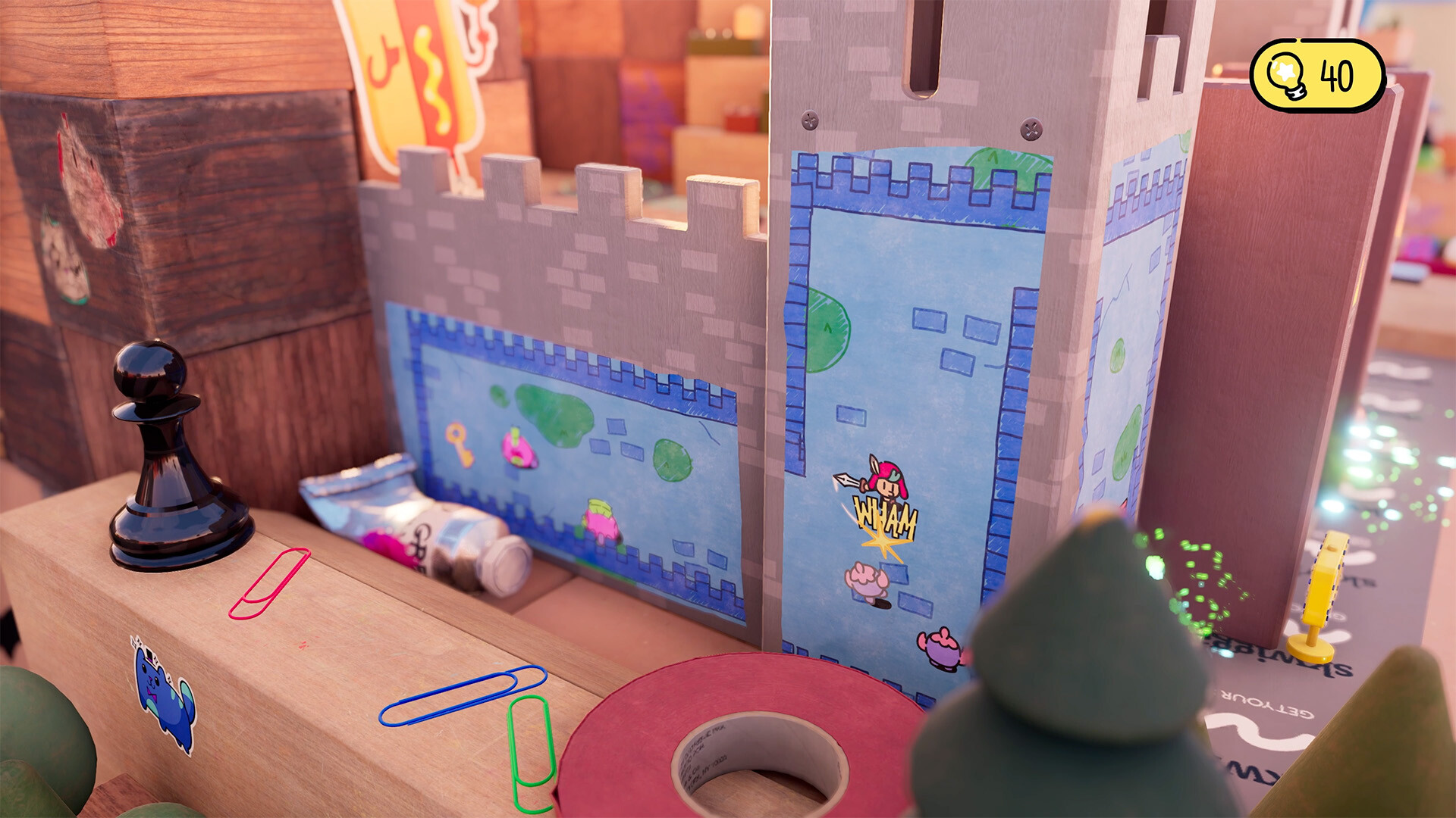 Скриншот: The Plucky Squire