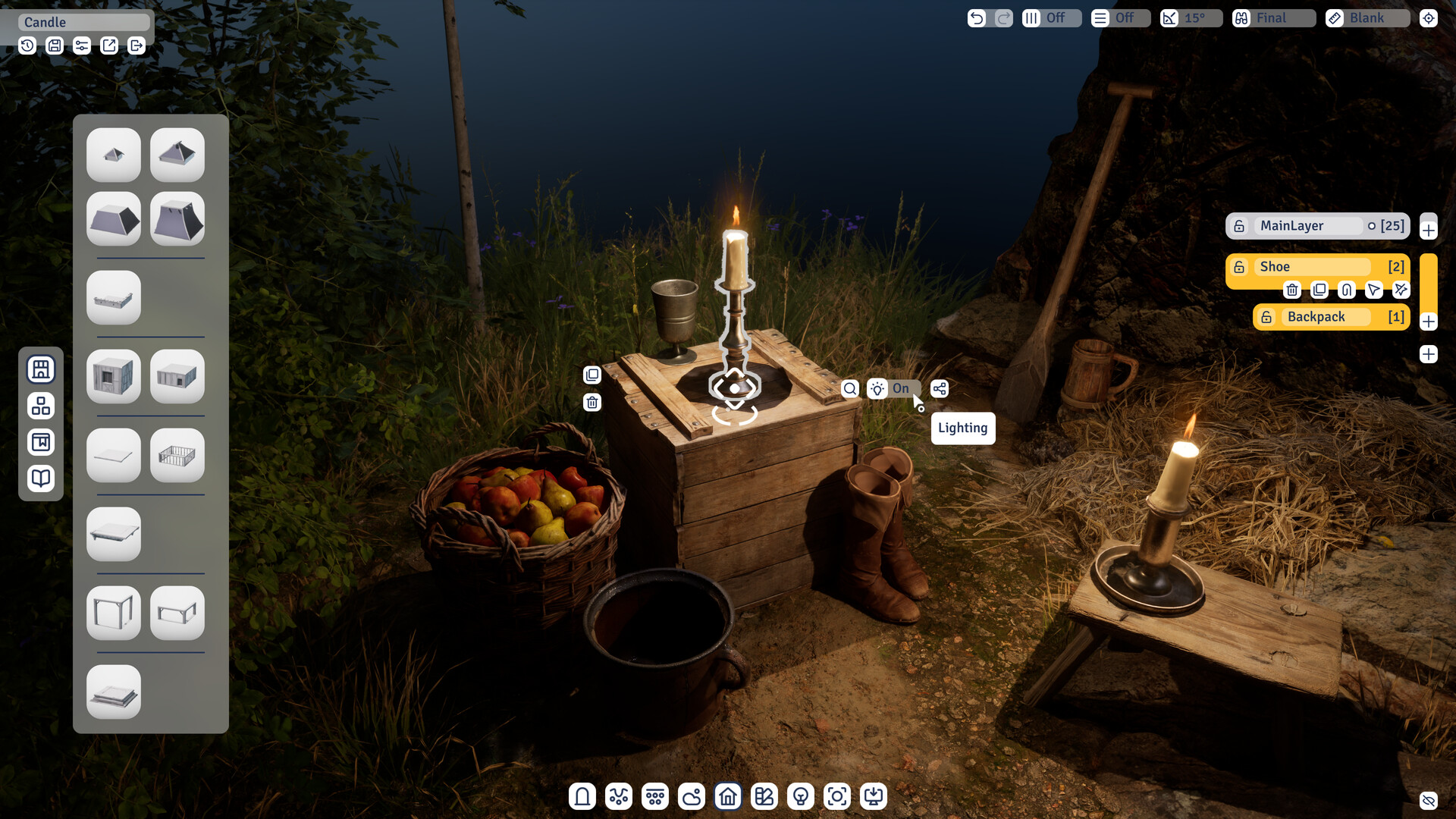 Скриншот: Outside the Blocks