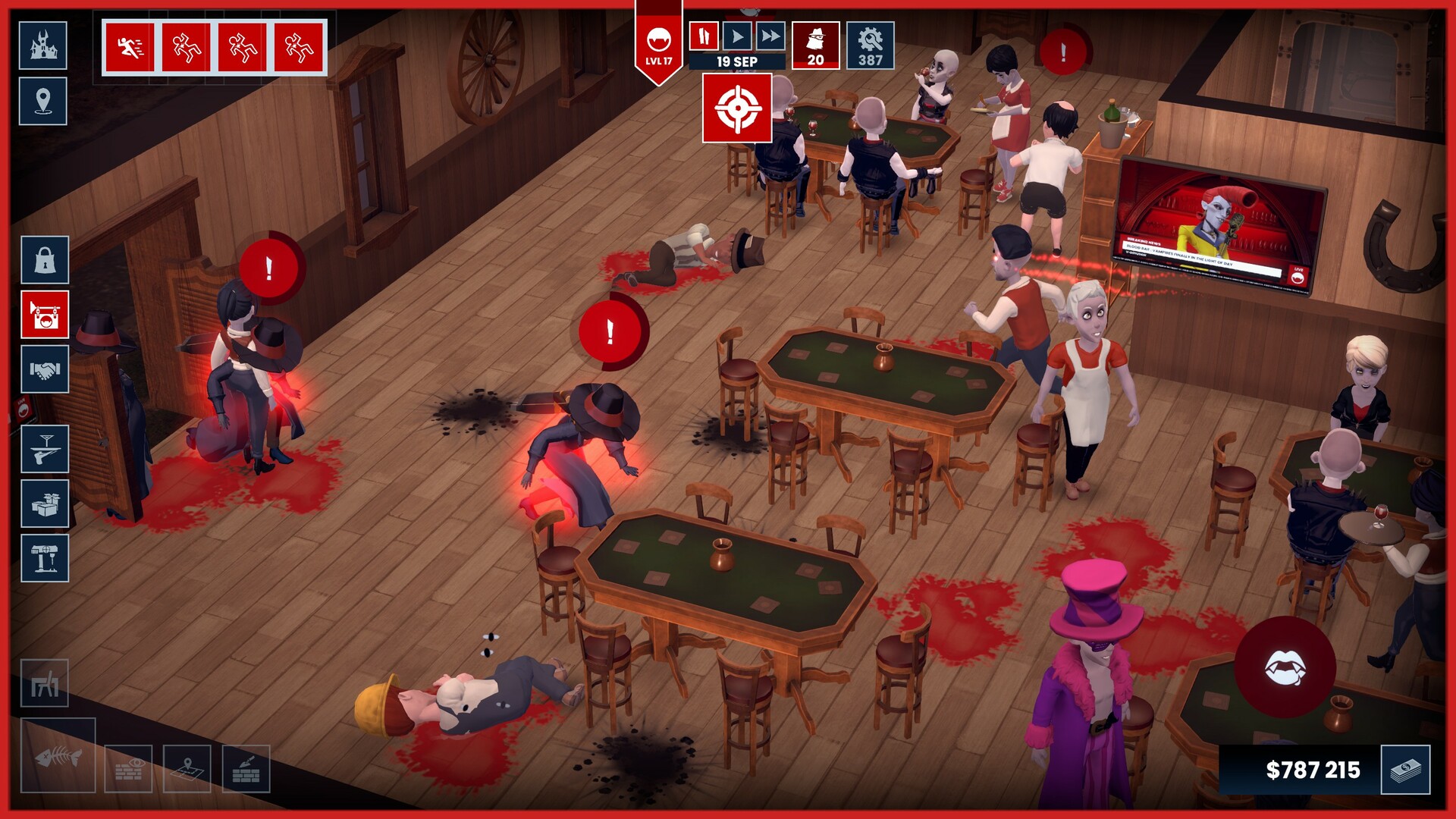 Скриншот: Blood Bar Tycoon
