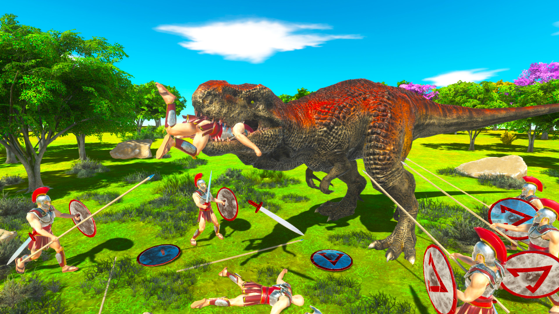 Скриншот: Animal Revolt Battle Simulator