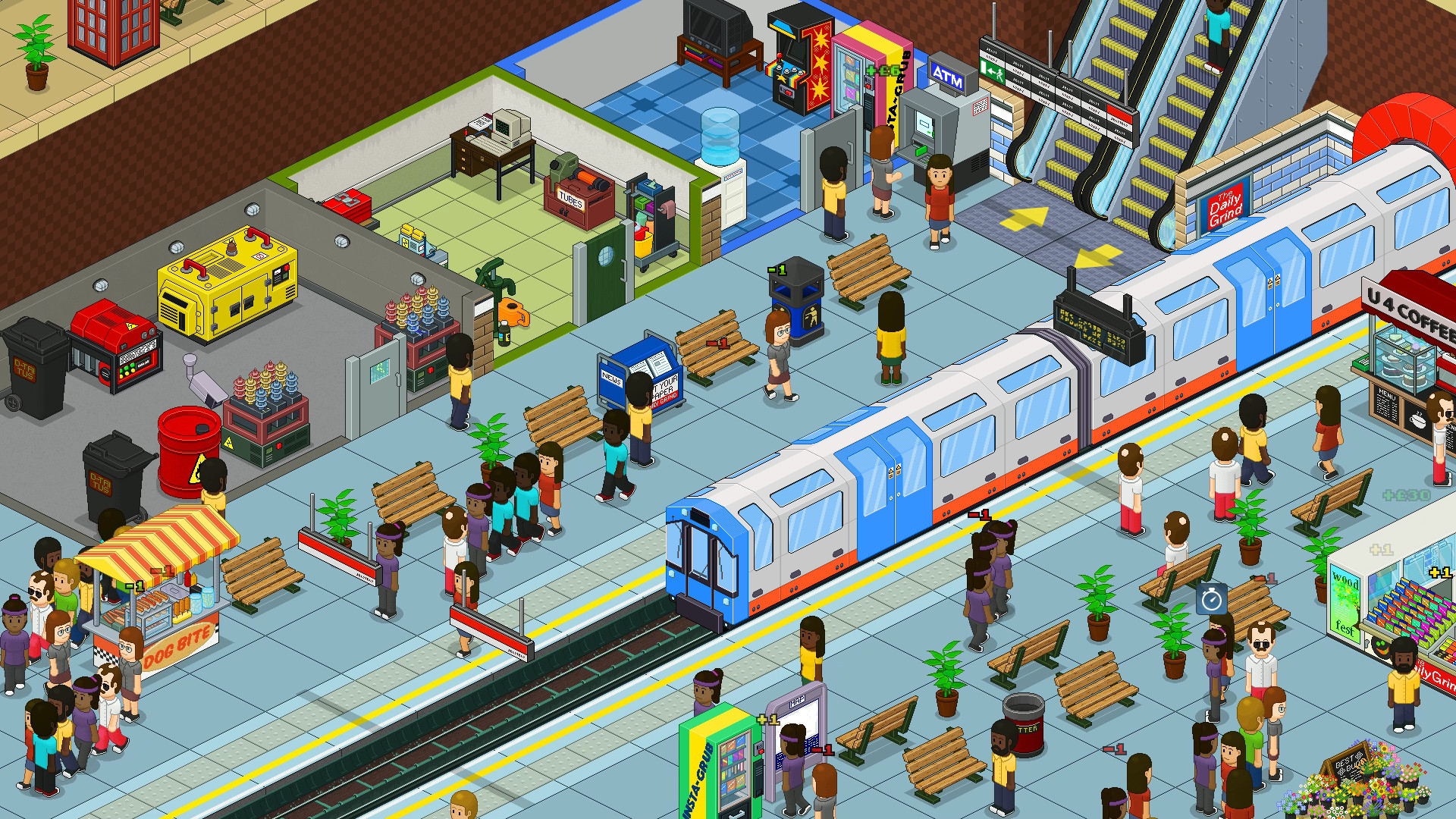 Скриншот 14: Overcrowd: A Commute 'Em Up