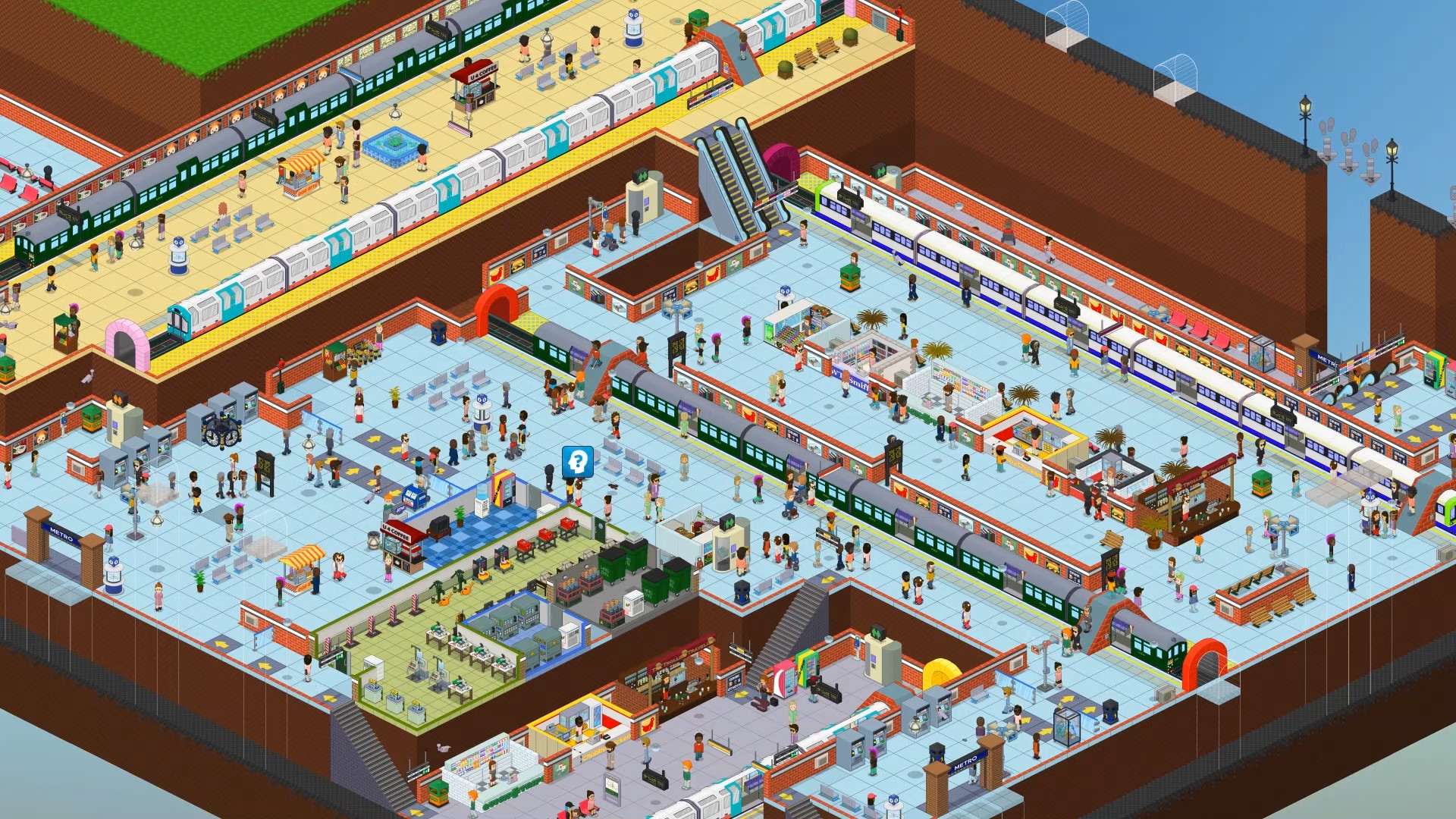 Скриншот 15: Overcrowd: A Commute 'Em Up