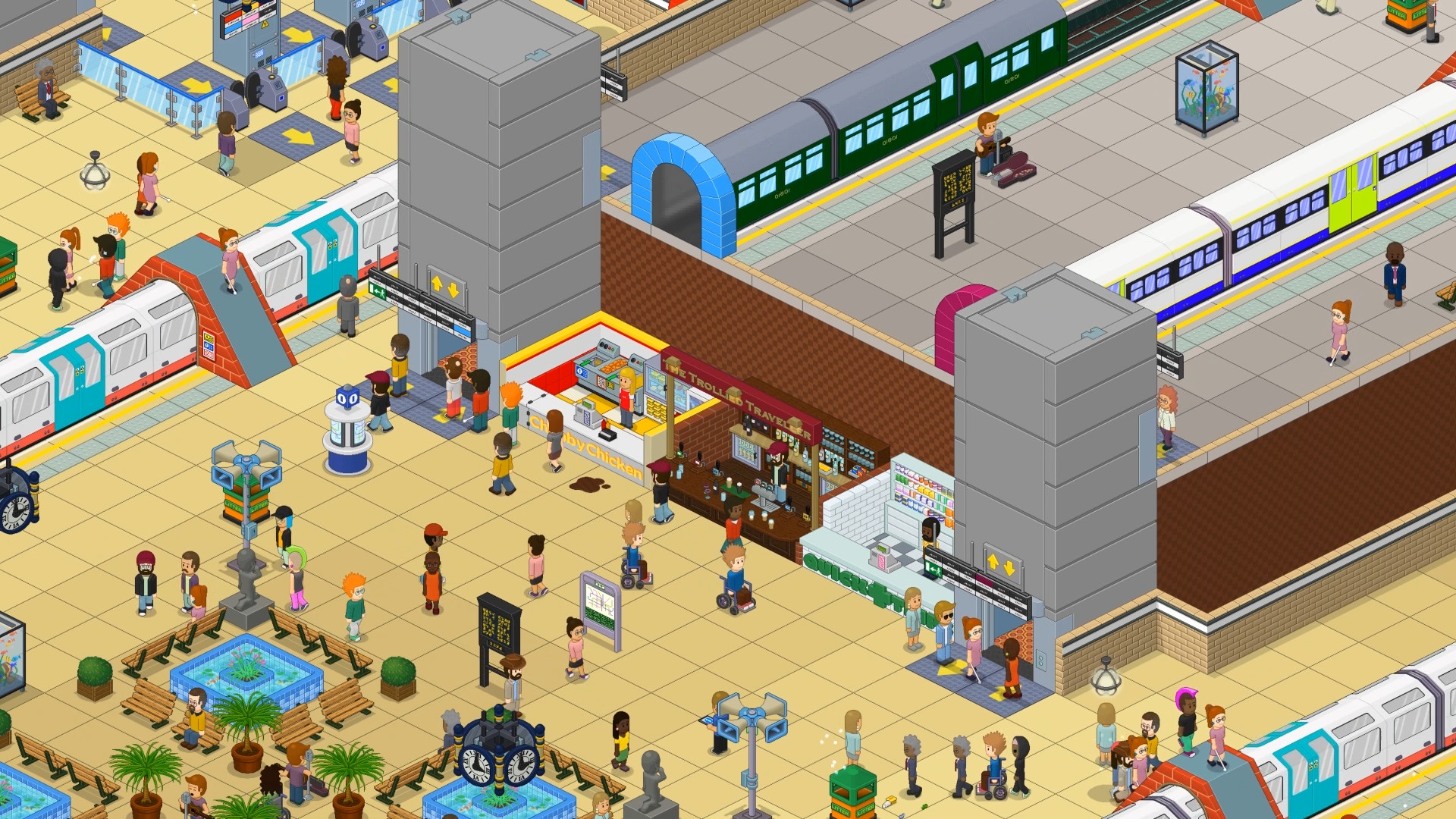 Скриншот 16: Overcrowd: A Commute 'Em Up