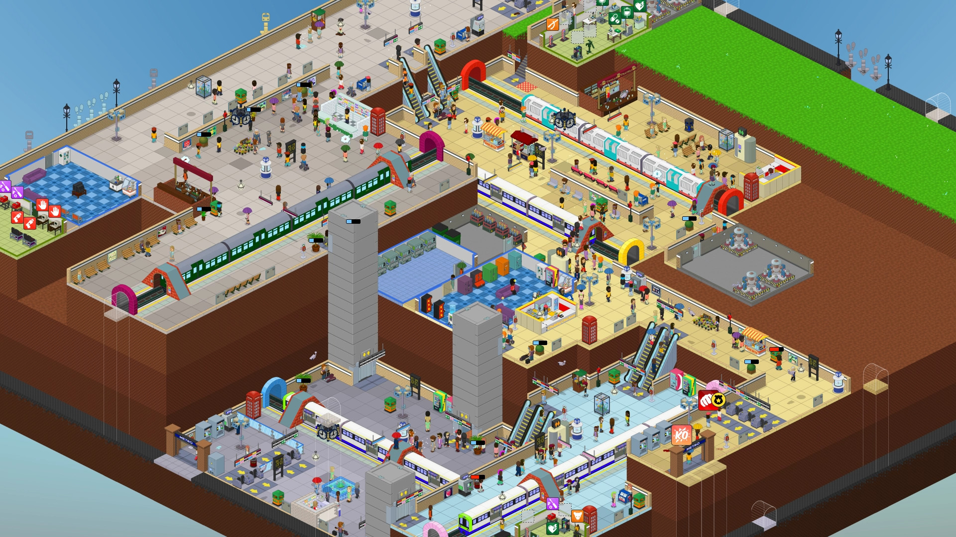 Скриншот 19: Overcrowd: A Commute 'Em Up