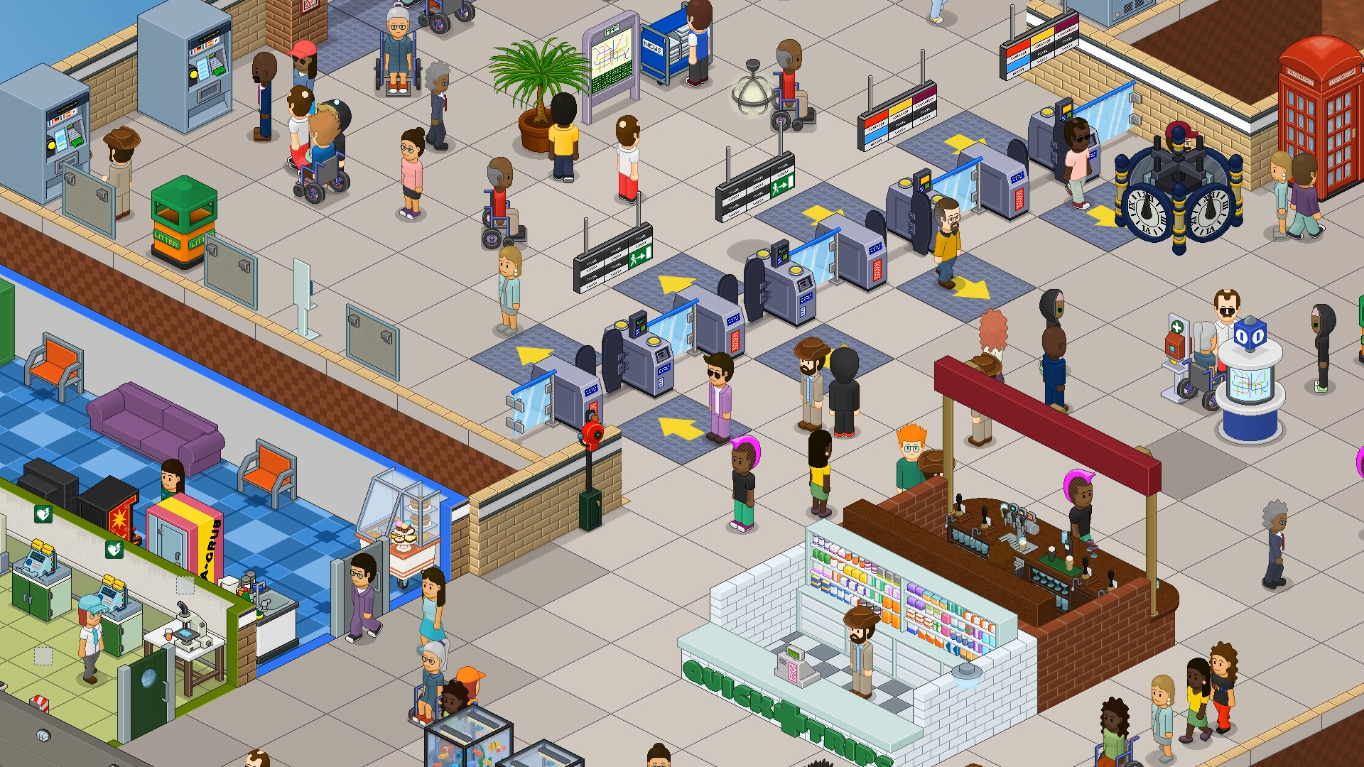 Скриншот 21: Overcrowd: A Commute 'Em Up