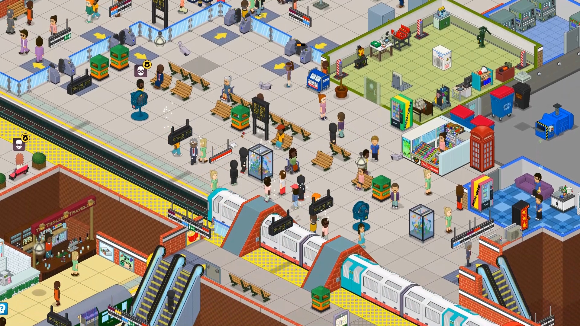 Скриншот 23: Overcrowd: A Commute 'Em Up
