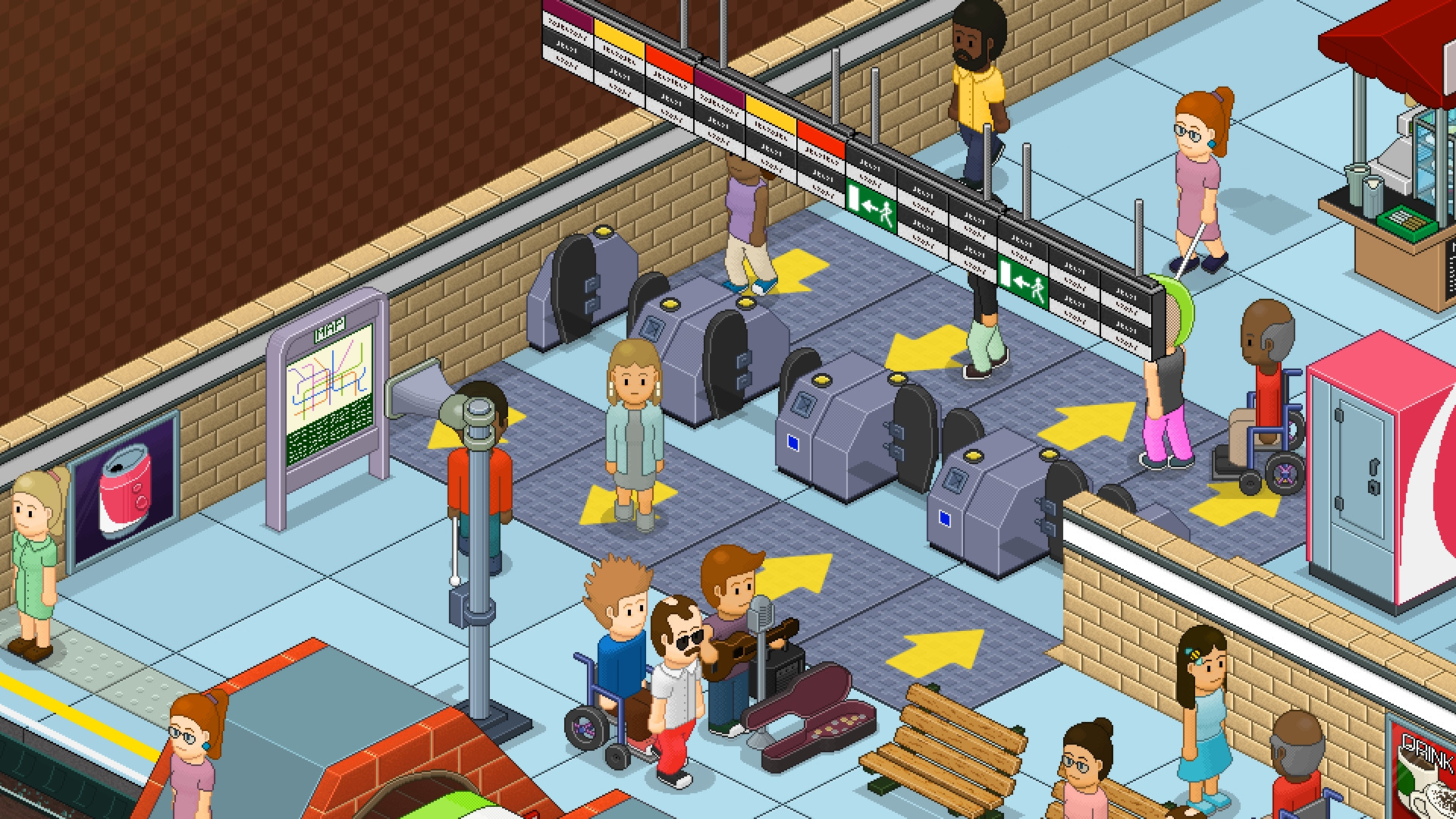 Скриншот 24: Overcrowd: A Commute 'Em Up