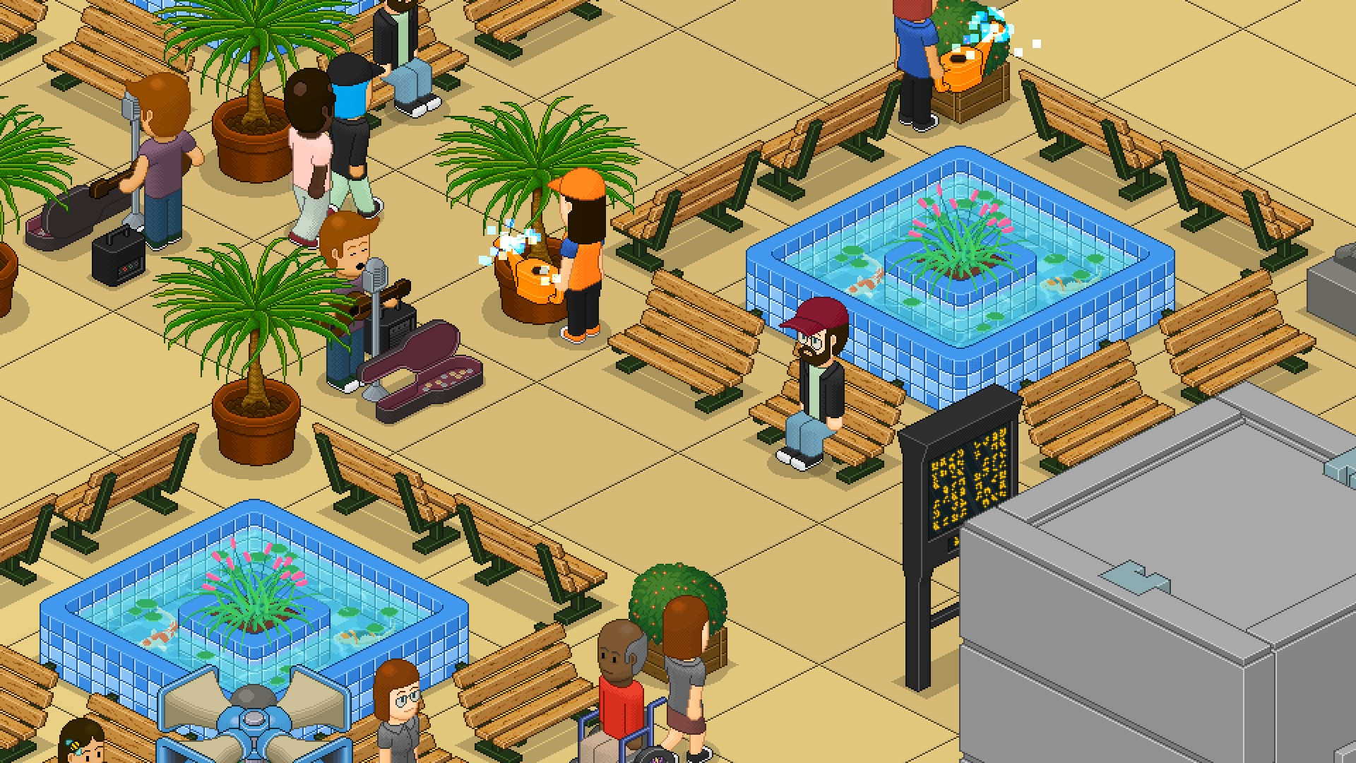 Скриншот: Overcrowd: A Commute 'Em Up
