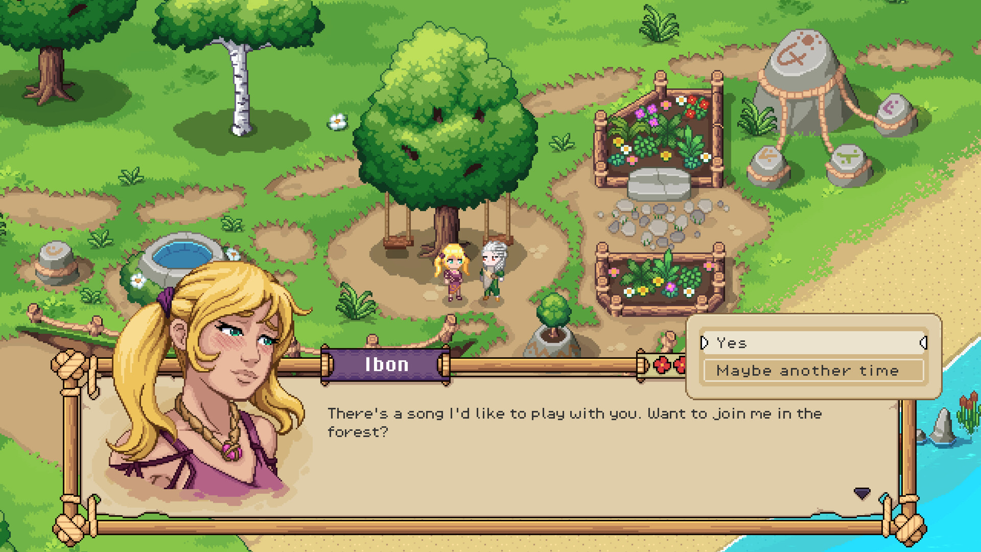 Скриншот: Roots of Pacha